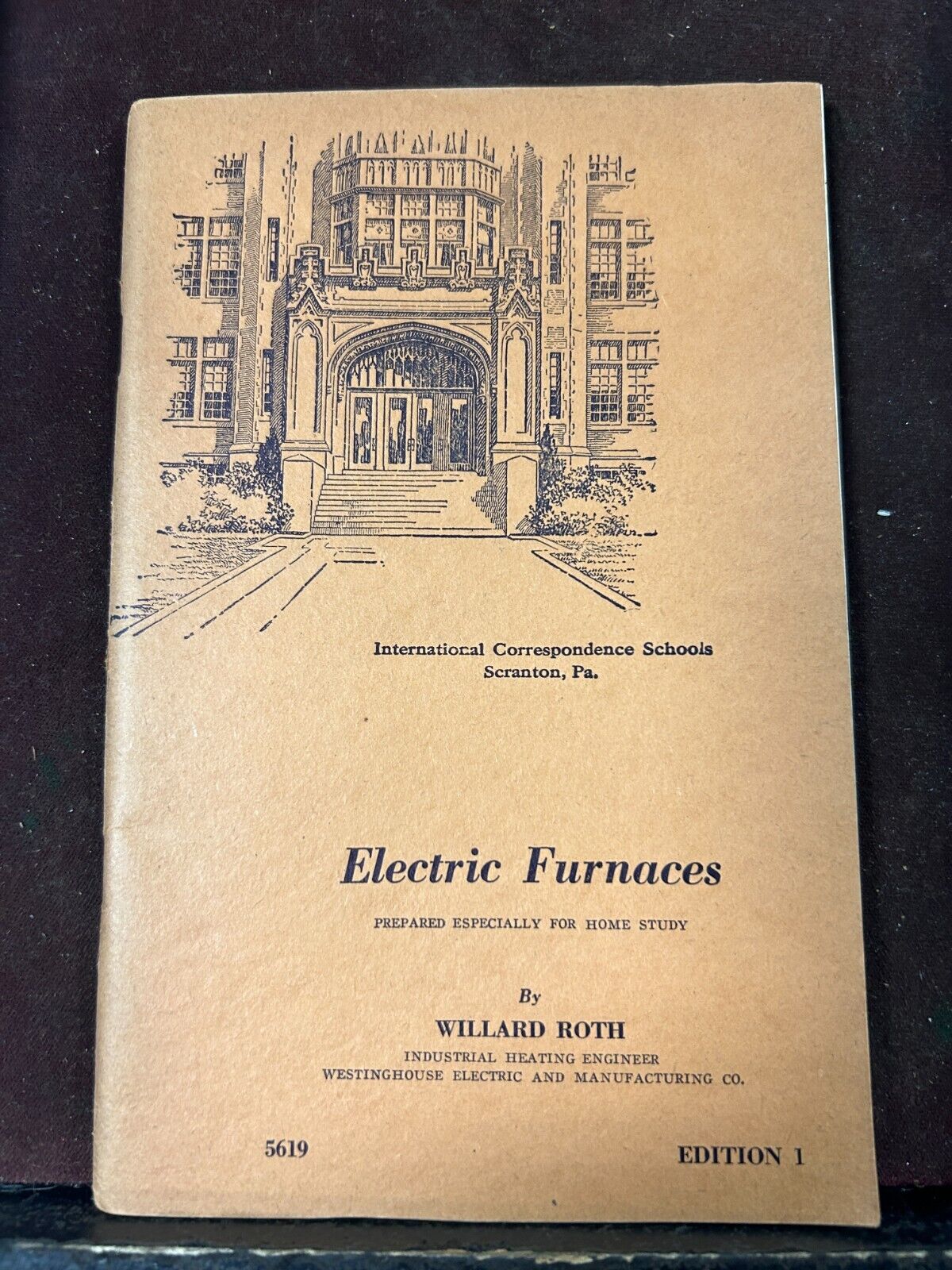 Electrical Work ICS Electric Furnices  Work Booklet BlkFlCb