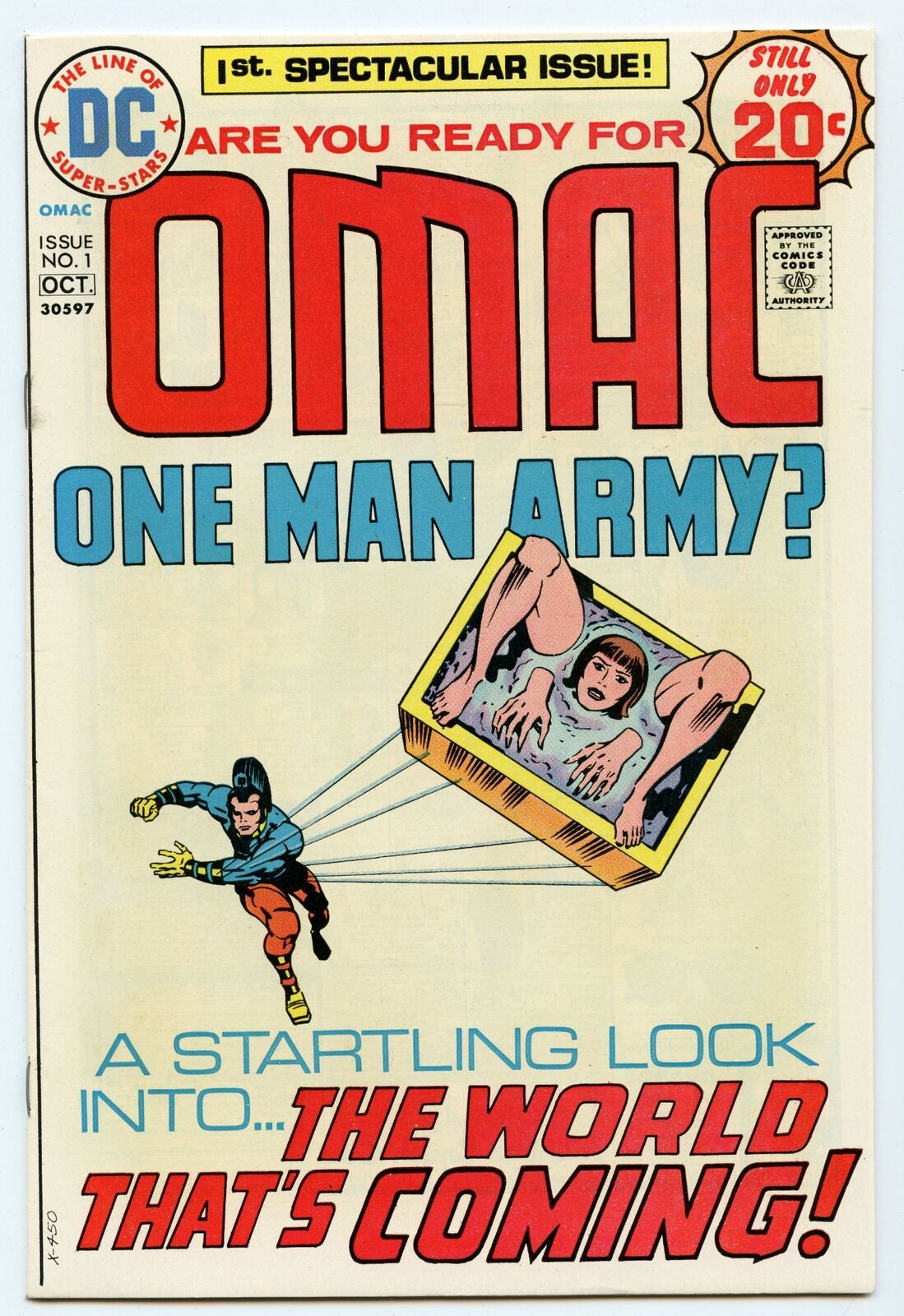 OMAC 1 (Oct 1974) NM- (9.2)