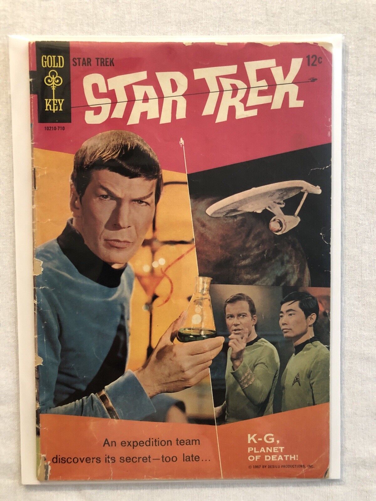 Star Trek # 1  - 1967 - Gold Key - Silver Age Vintage Comic