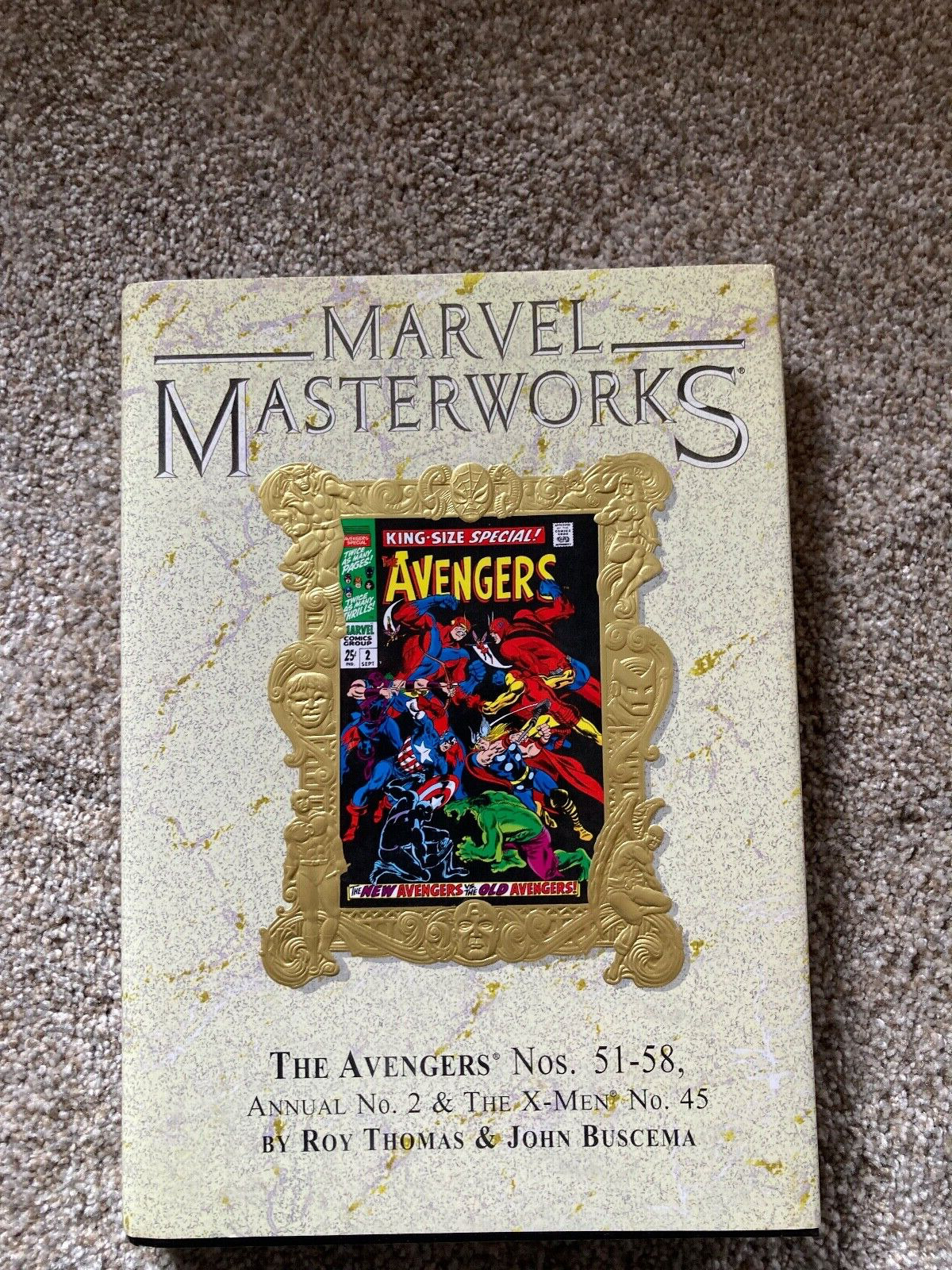 MARVEL MASTERWORKS #70, Deluxe/variant (Avengers #51-58 Volume 5 Hardcover)