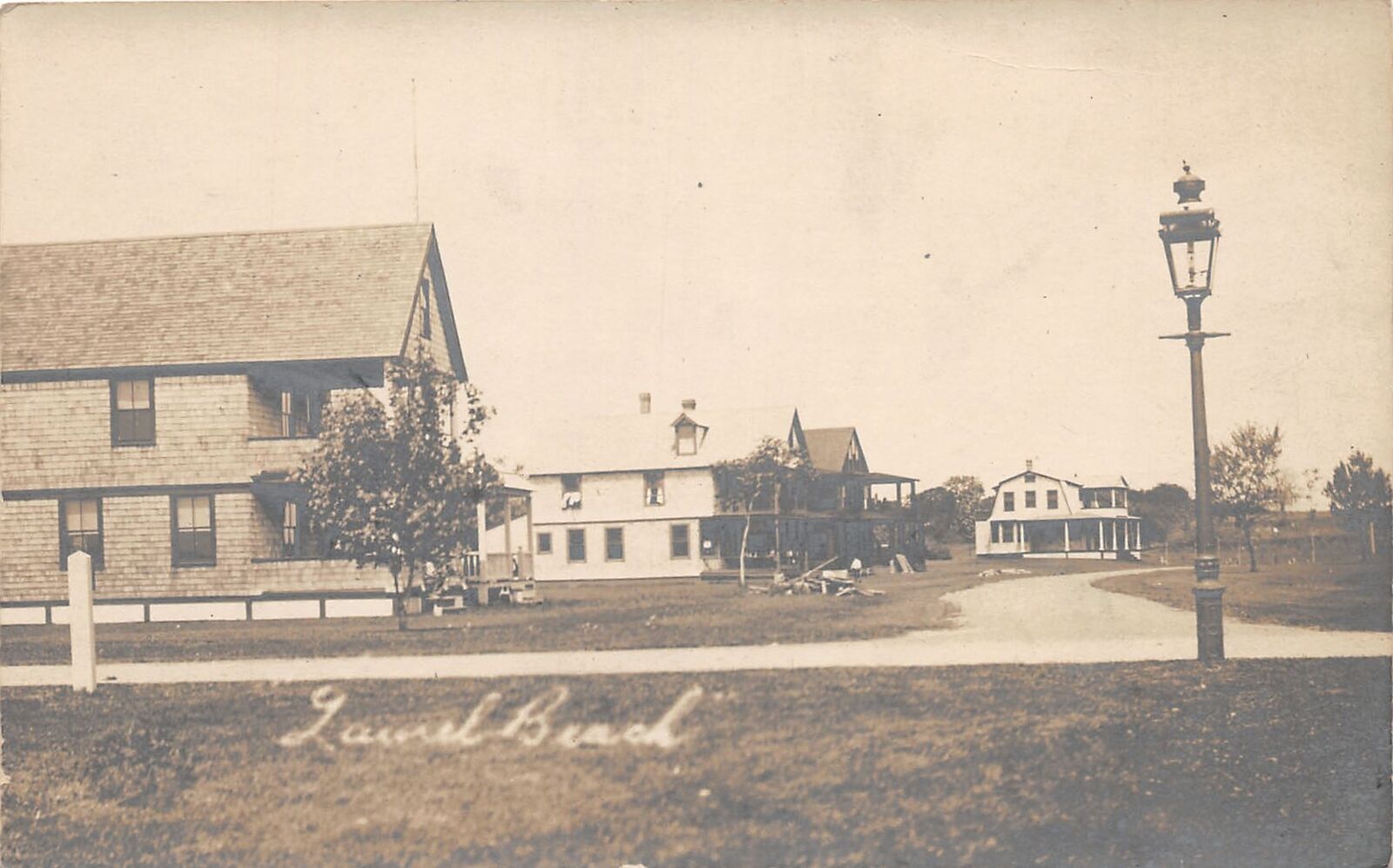 J45/ Milford Connecticut RPPC Postcard c1910 Laurel Beach Homes  206