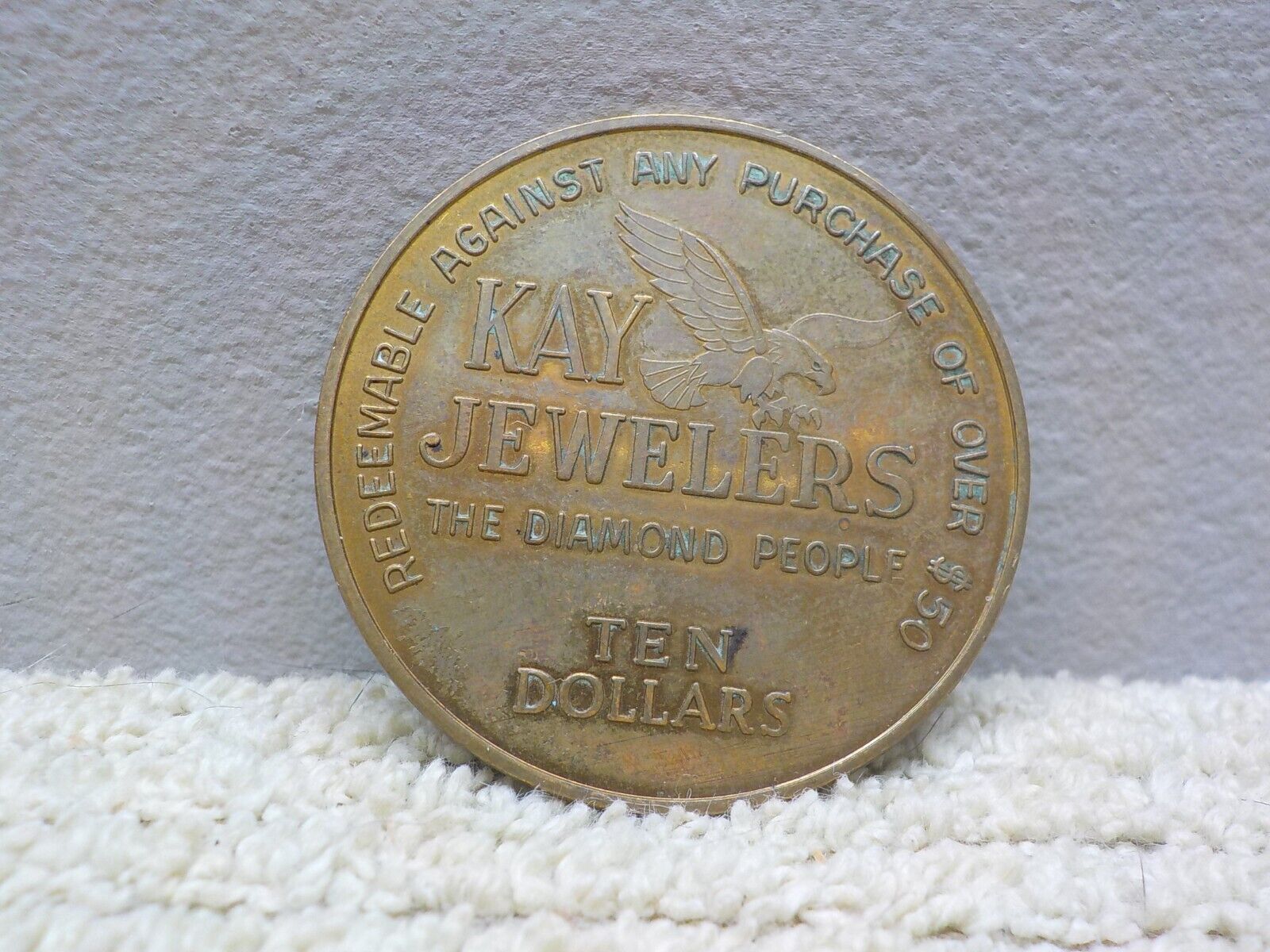 Vintage Kay Jewelers Presentation Gift Coin RARE