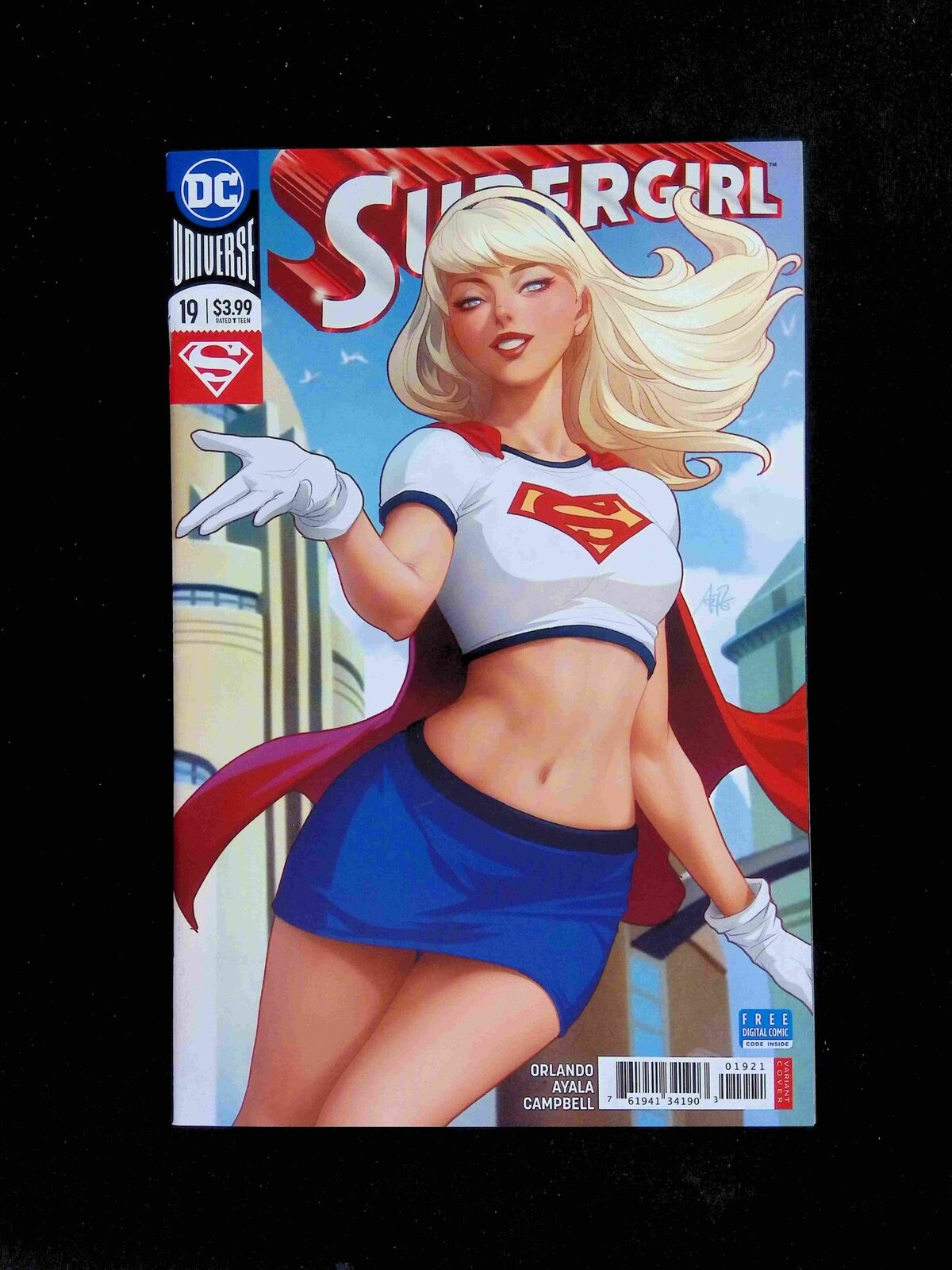 Supergirl #19B  DC Comics 2018 NM  Lau Variant