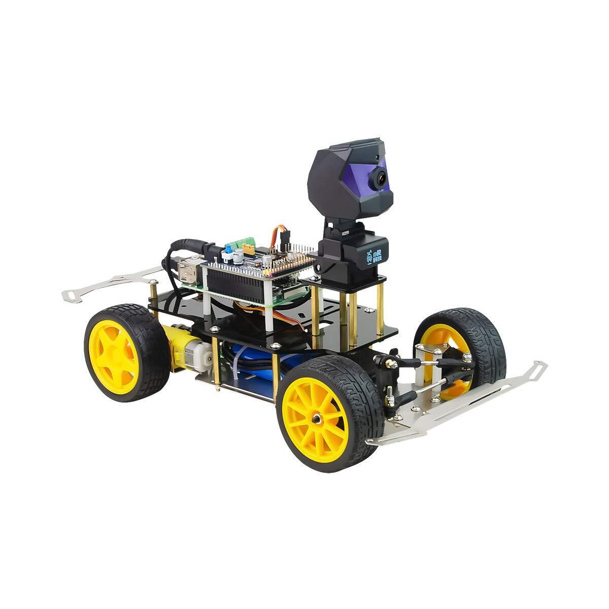 XiaoR Geek Donkey Car Starter Kit AI Robot Open Source DIY Autonomous Driving Pl