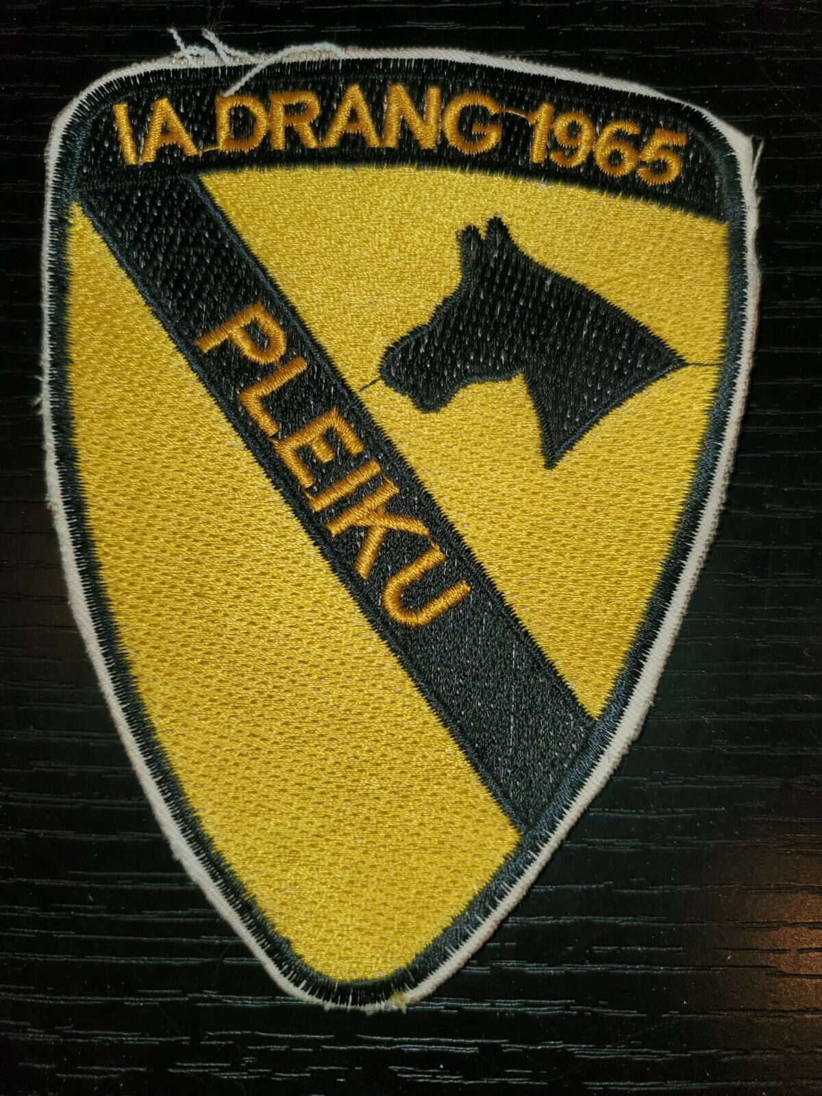 1960s 70s US Army Vietnam Era 1st Cavalry Division Pleiku Thai Made Patch L@@K