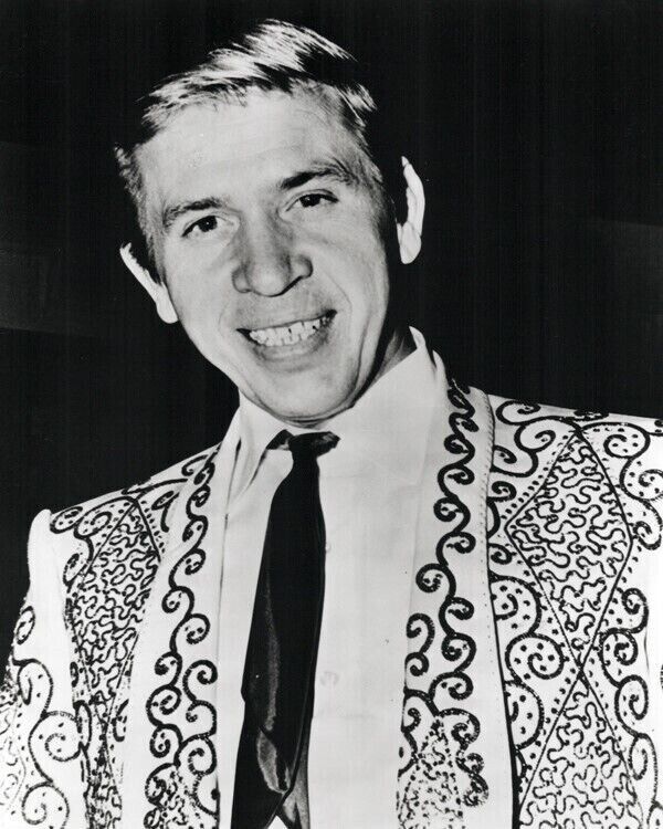 Buck Owens 1960's smiling portrait in fancy western jacket 24x36 inch poster