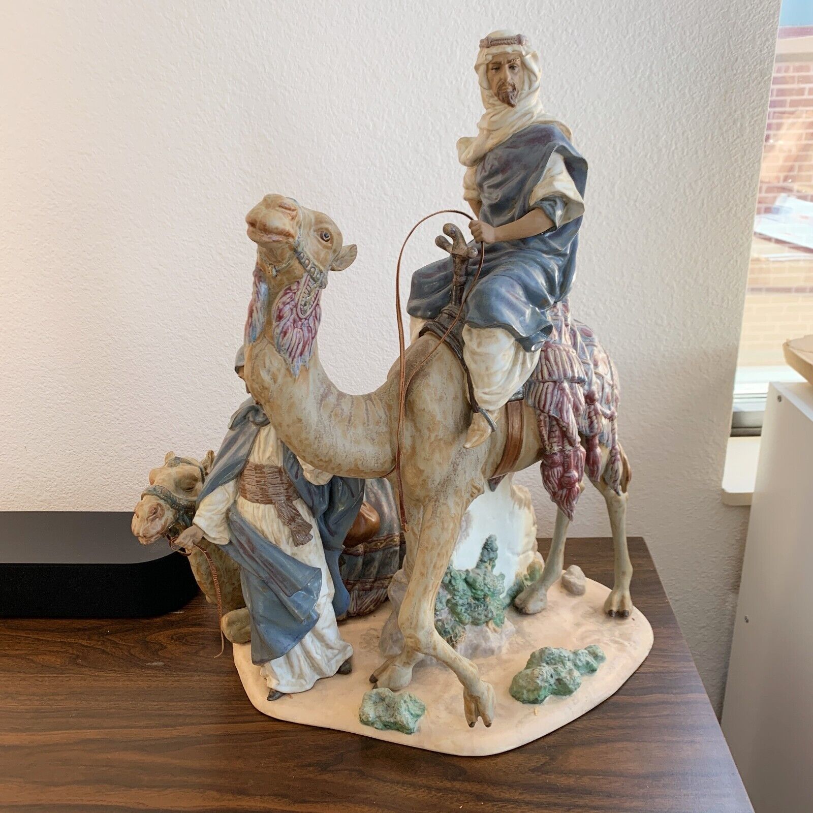 Lladro Desert People Camels 3555 1983 #743 Ceramic Figurine Statue Art 21\