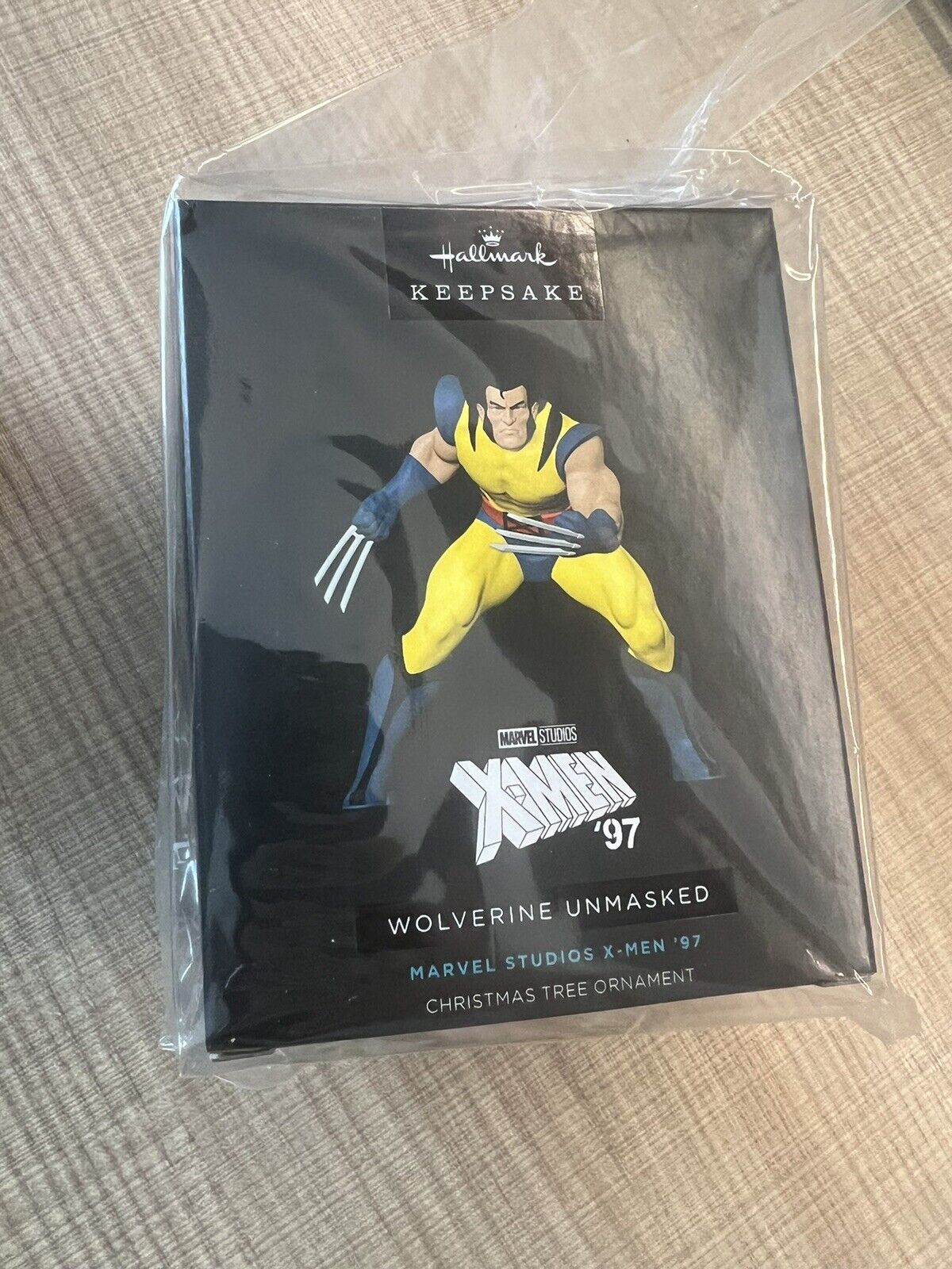 SDCC 2024 Hallmark Wolverine Unmasked Marvel Studios X-Men ’97 Keepsake Ornament