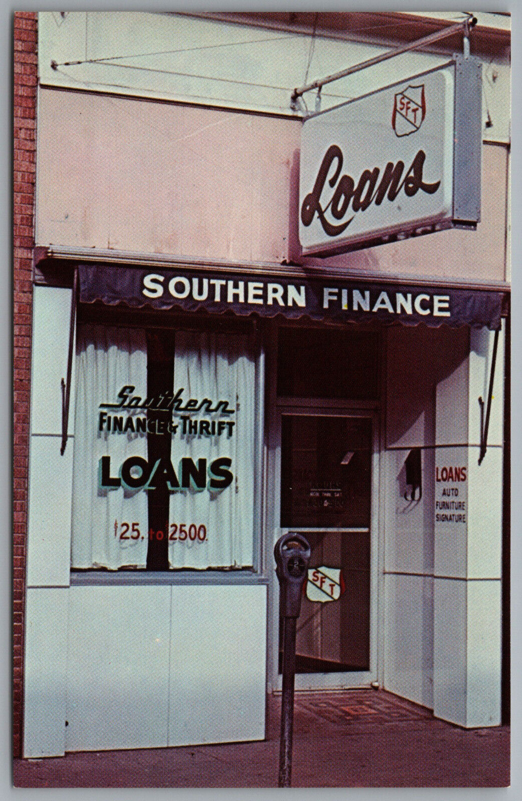 Greeneville TN Southern Finance & Thrift Corporation 132 West Depot St c1962