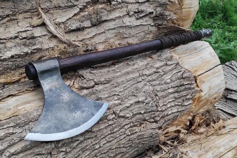 Hand forged Viking Dane axe Danish battle axe Hatchet Tomahawk axe gift for him