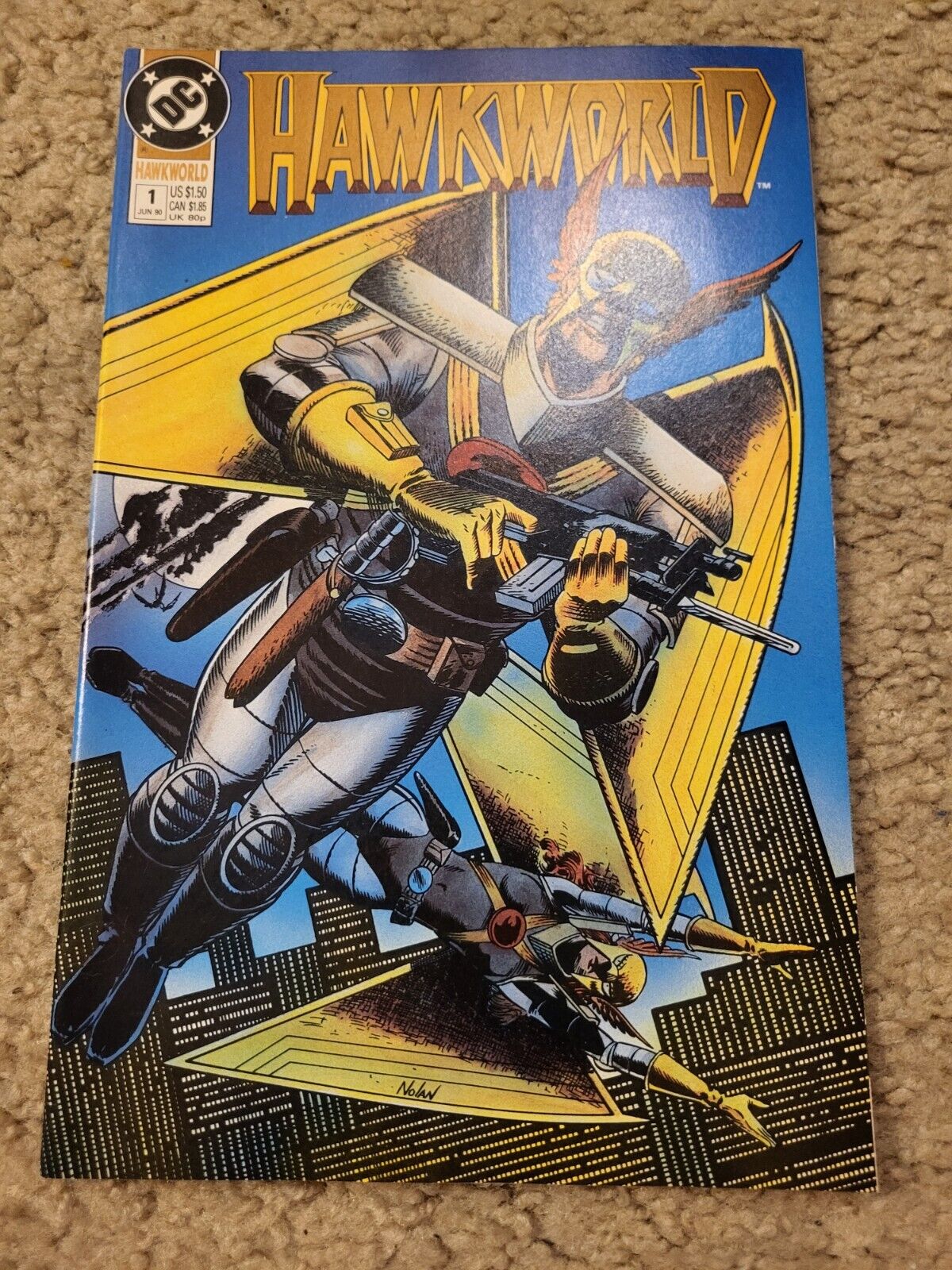 Hawkworld 1 DC Comics 1990 HIGH GRADE Mint 