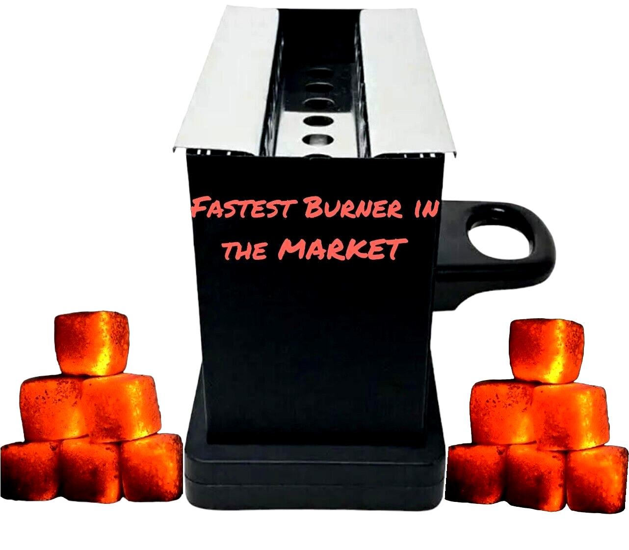 ] ]Hookah Shisha 360° Charcoal Turbo Burner Fastest Burner in *The Market*