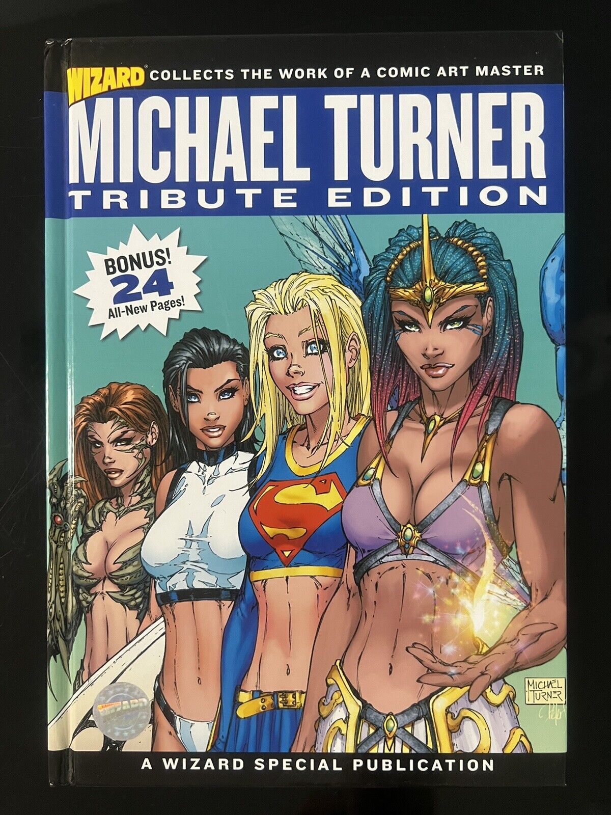 Michael Turner Tribute Edition Wizard Signed/Numbered By Michael Turner Ltd 3/99