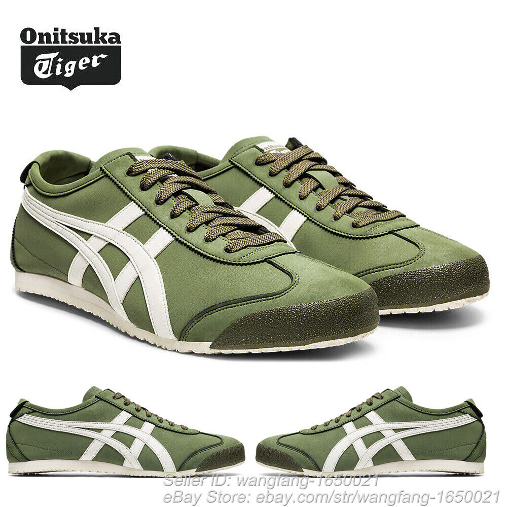 Onitsuka Tiger Sneakers Mexico 66 MANTLE GREEN CREAM Unisex 1183B348 300 Shoes