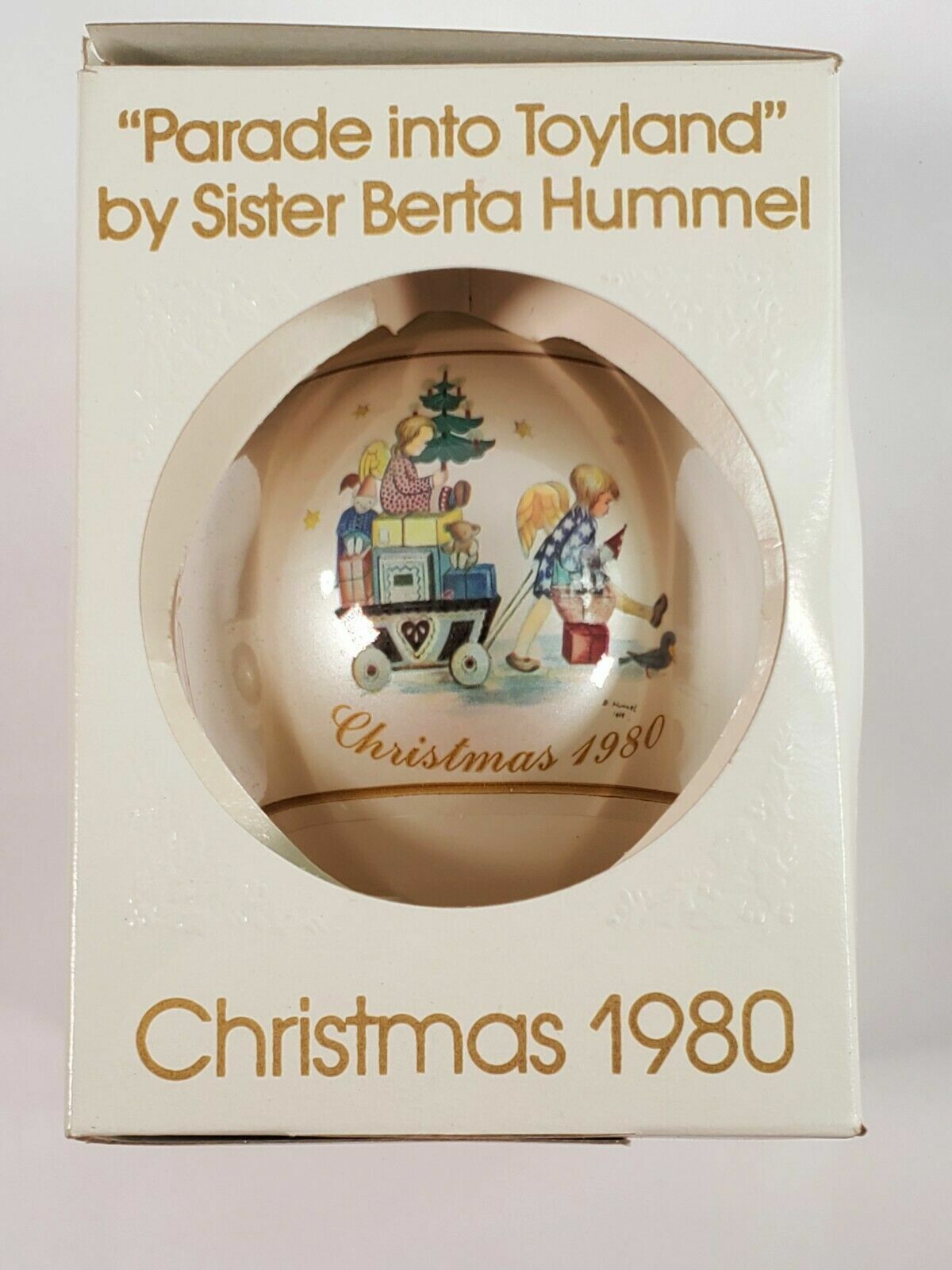 1980 Schmid Christmas Ornament Parade into Toyland Sister Berta Hummel 