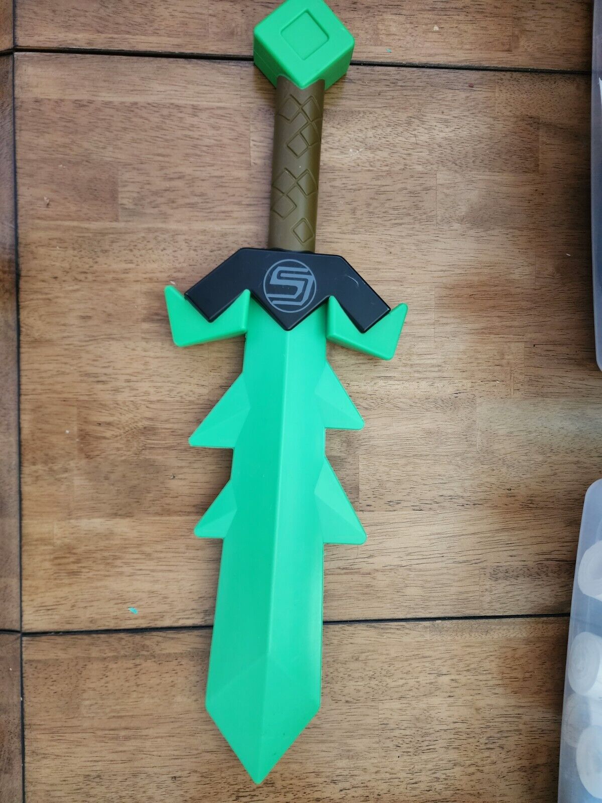 2015 Tube Heroes - Captain Sparklez' Slime Sword Green Plastic