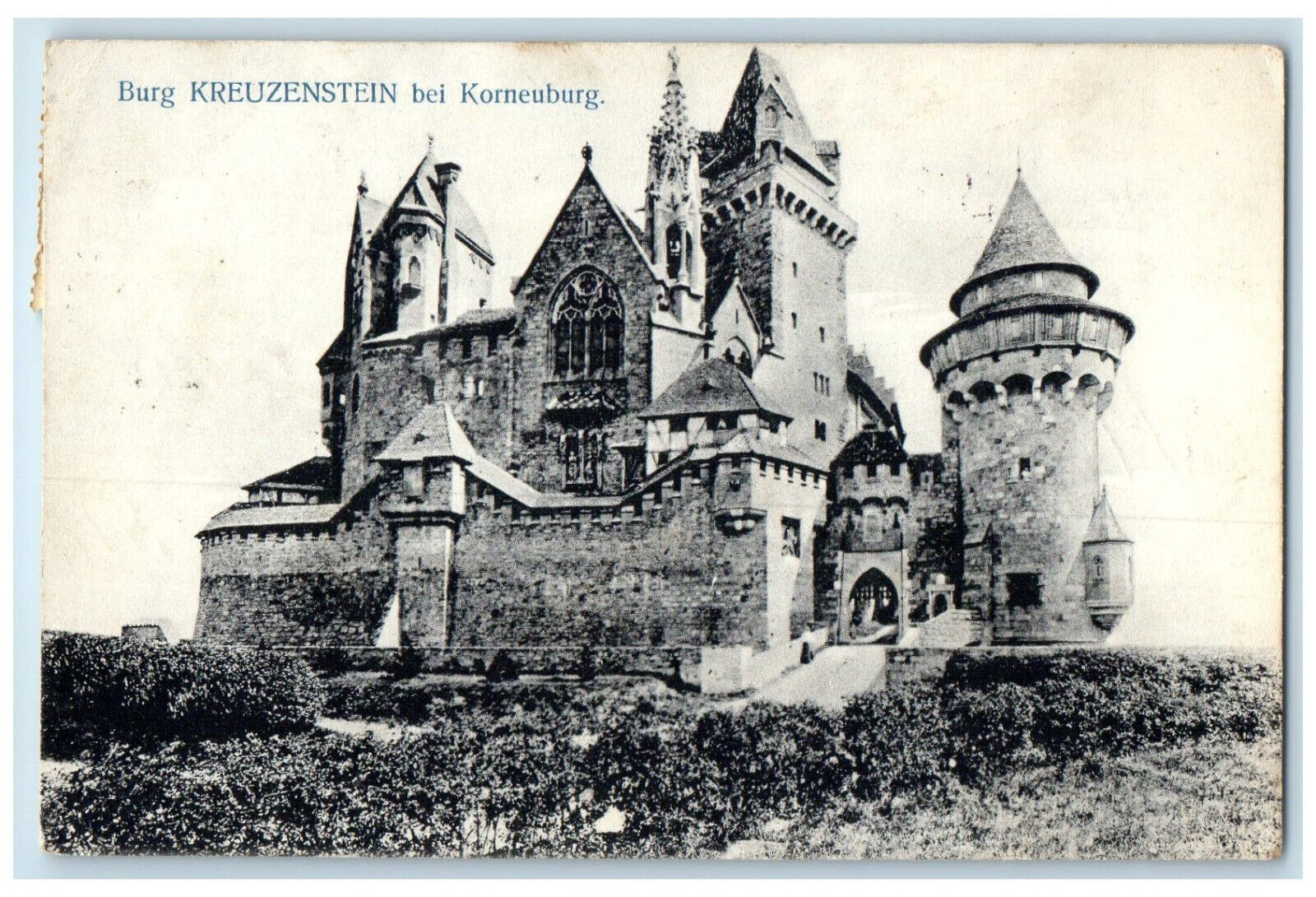 c1910 Kreuzenstein Castle near Korneuburg Lower Austria Austria Postcard