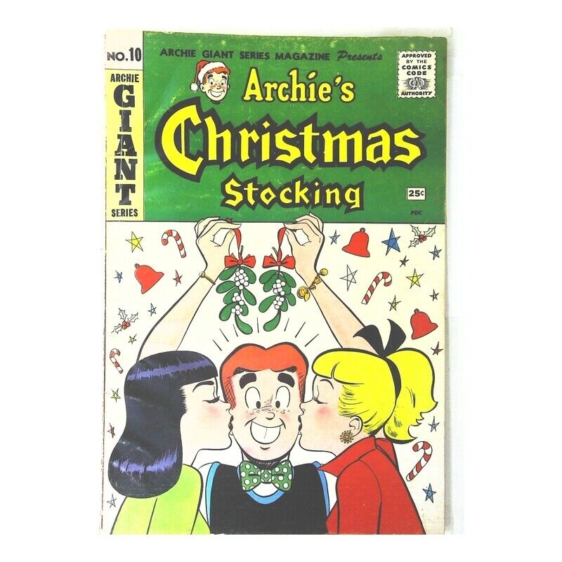 Archie Giant Series Magazine #10 Archie comics VG minus / Free USA Shipping [x,