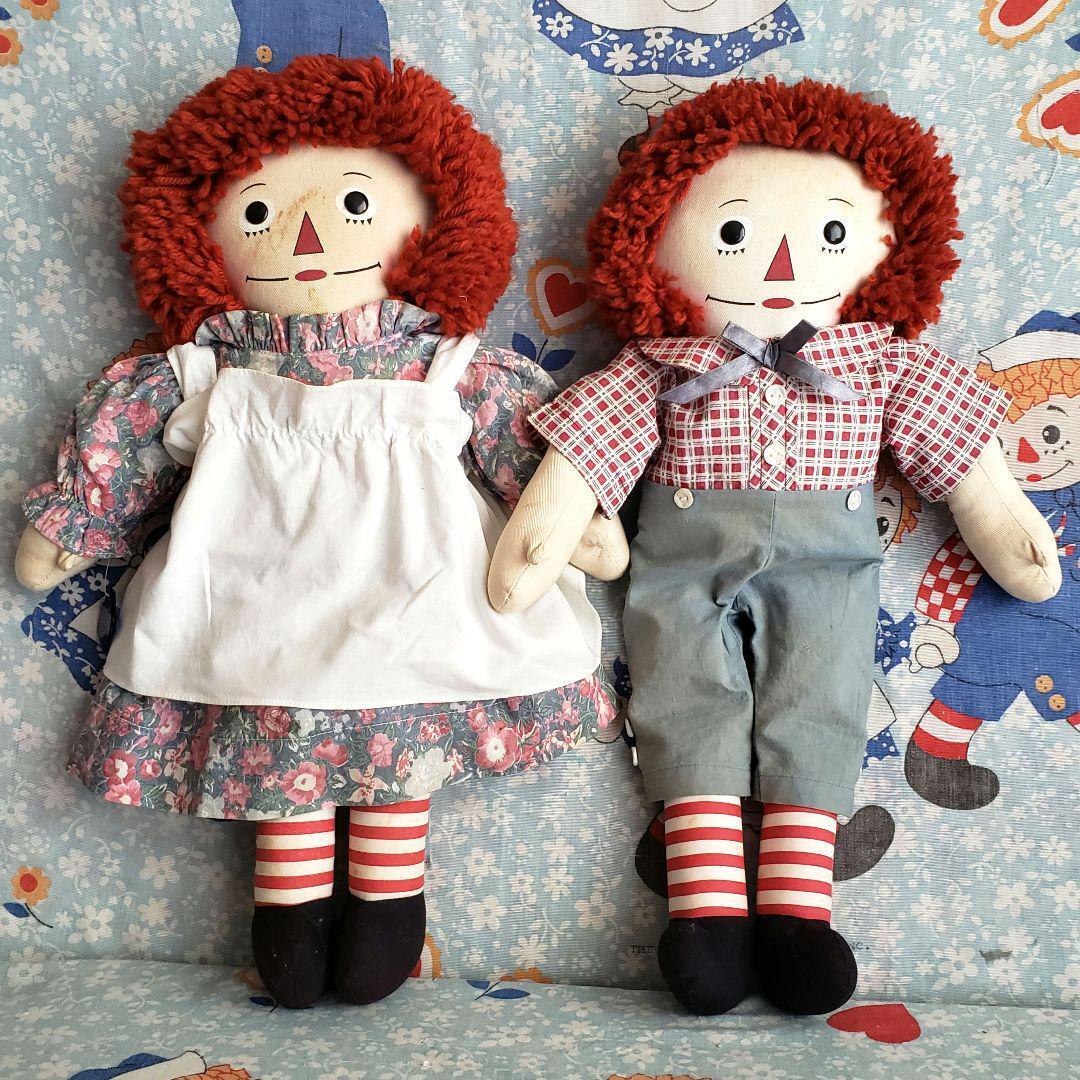 Rare [1992 Limited] 75th Anniversary Doll Raggedy Ann & Andy