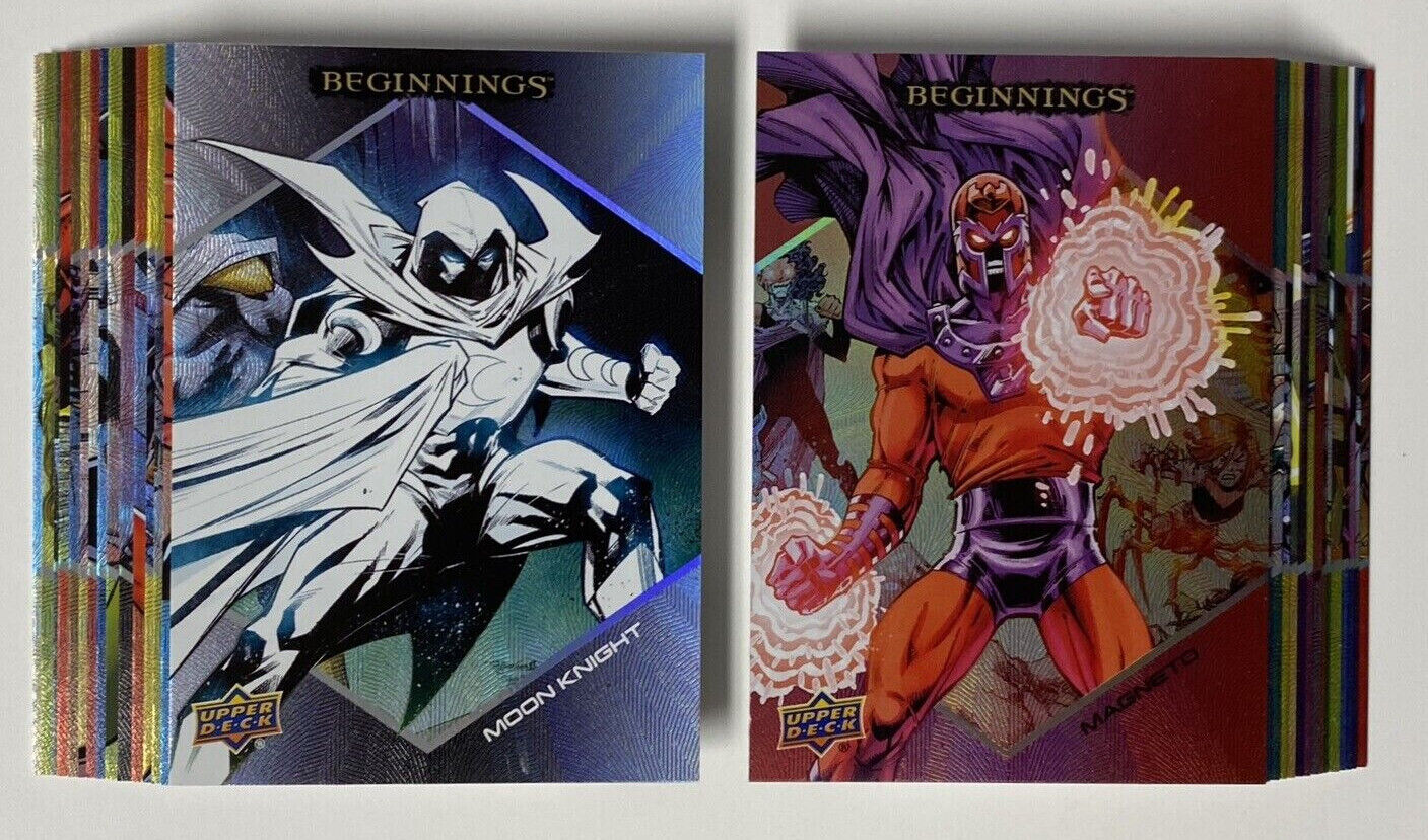 2024 UD Marvel Beginnings Micro Motion Set Singles (Pick Your Own)