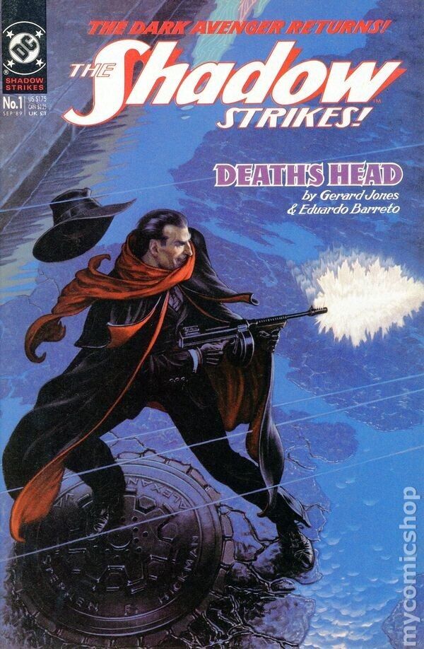 THE SHADOW STRIKES (1989) - DC Comics - Pulp Adventure Comics