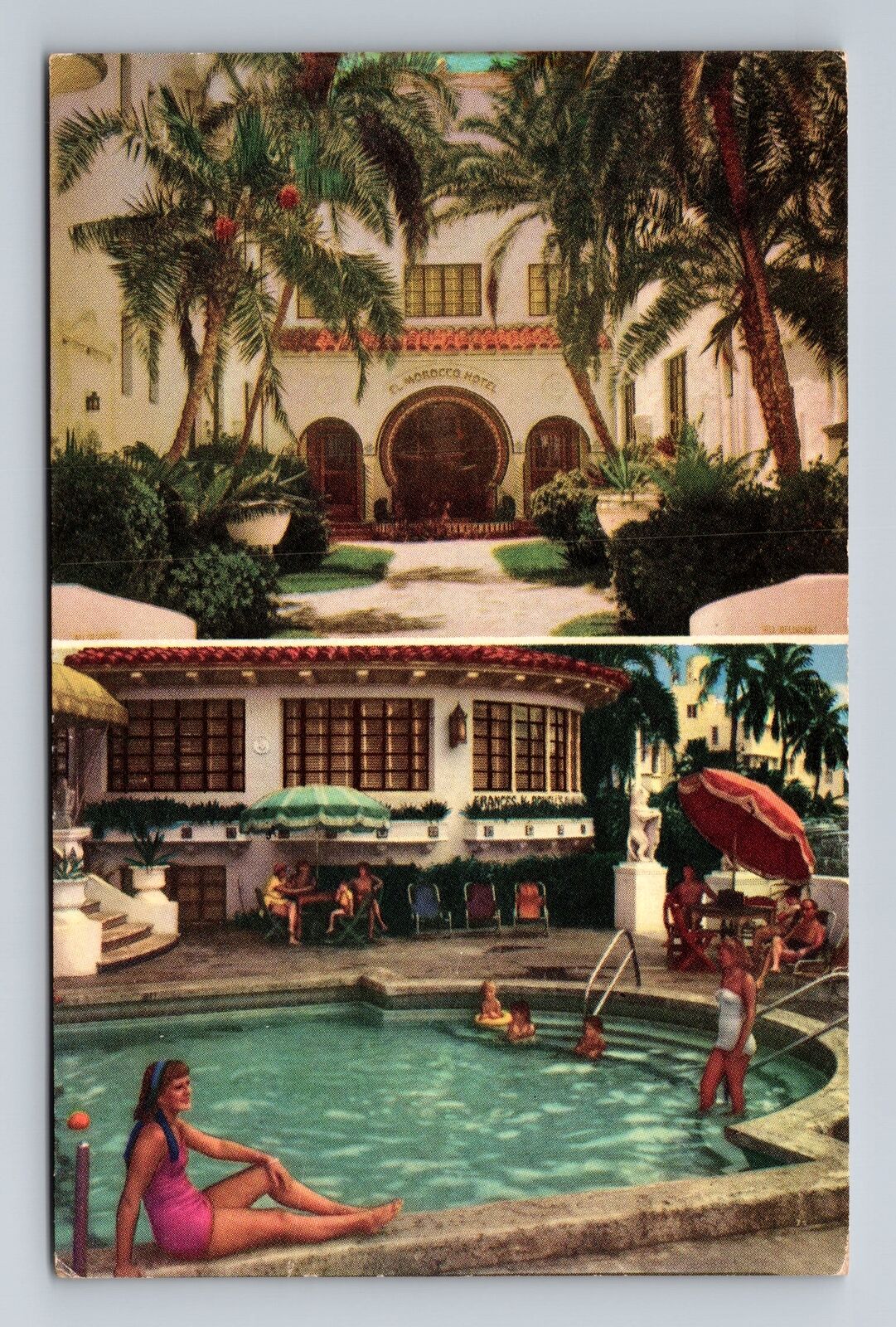 Miami Beach FL- Florida, Snowplace Of Miami Beach, Vintage c1951 Postcard