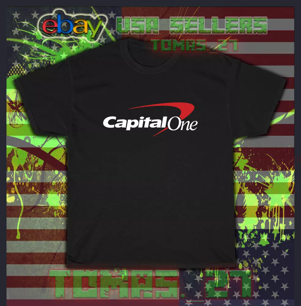 Brand New American Shirt Capital One Financial American Logo T-Shirt
