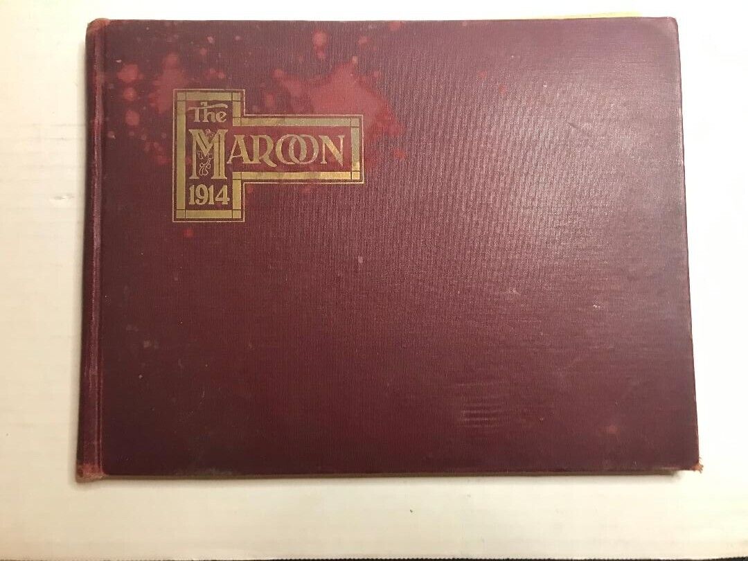 ELGIN, IL MAROON 1914 YEARBOOK
