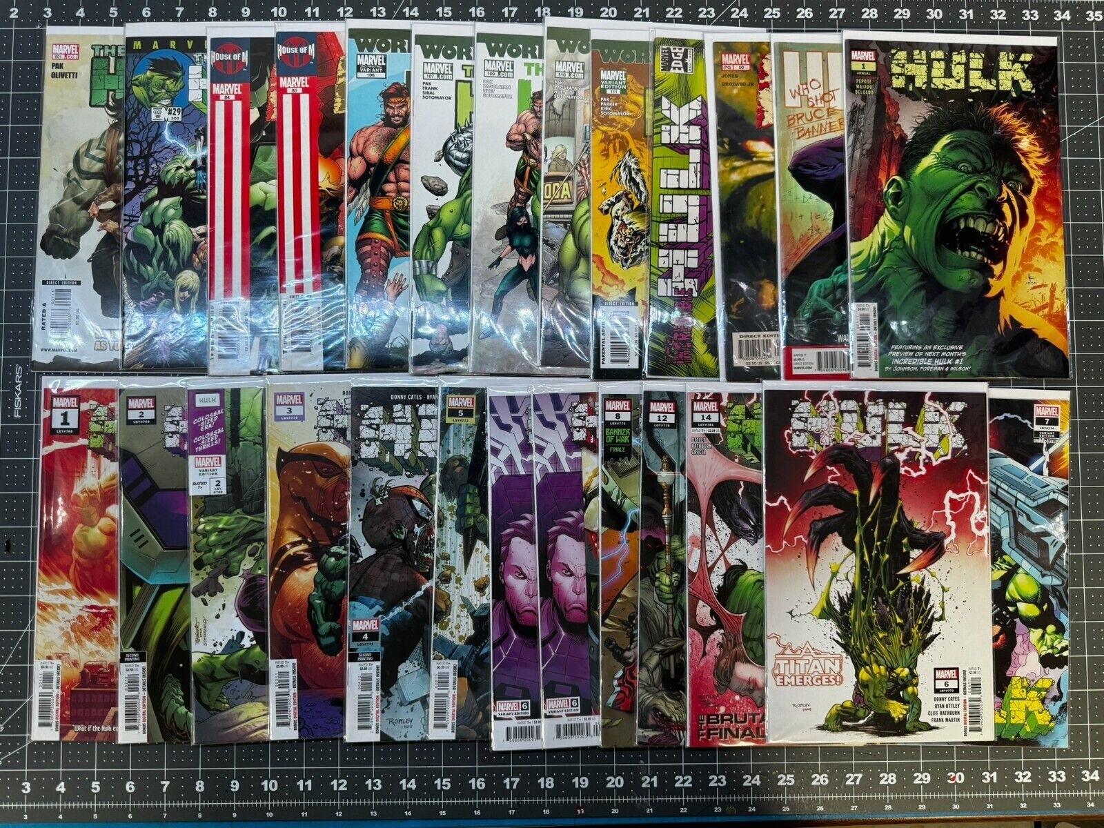 Marvel Comics Hulk Misc. Titles Mixed lot of 26