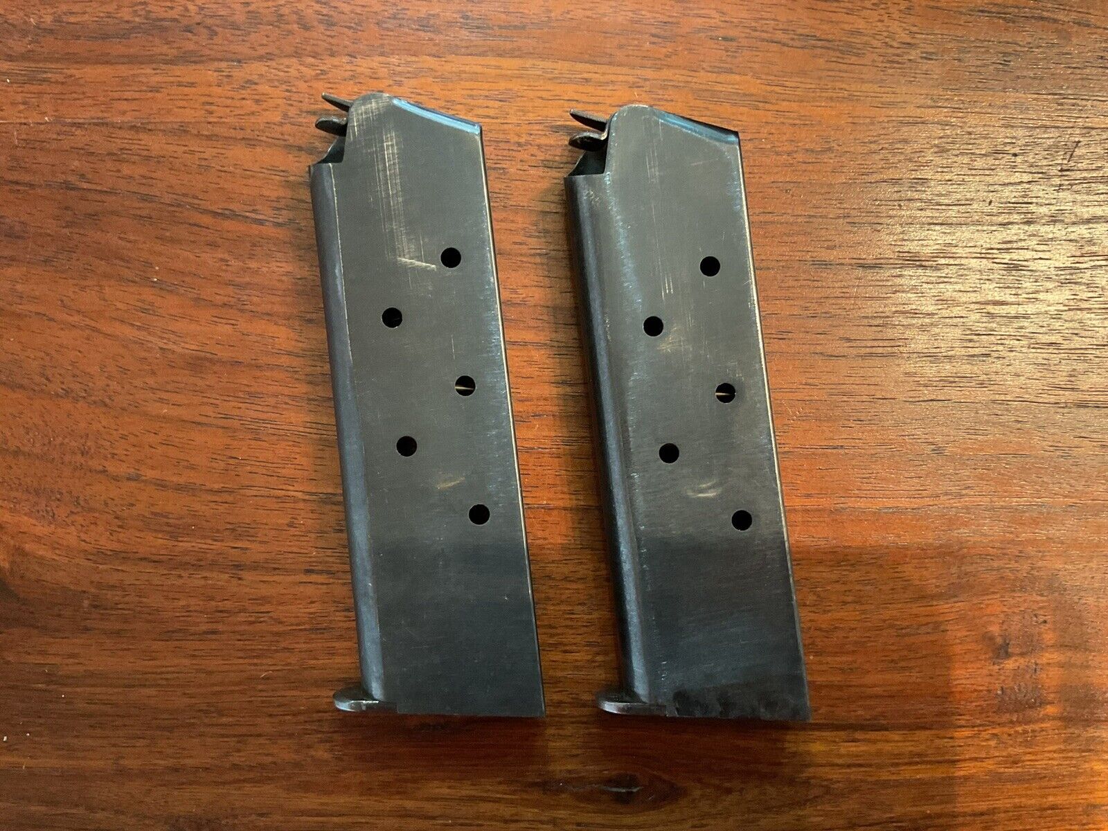 Pair Of General Shaver WWII 1911 Magazines.