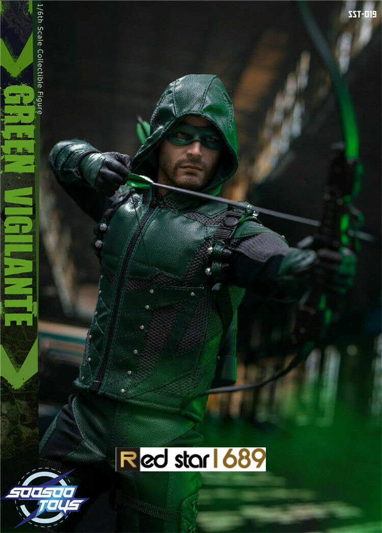 Soosootoys 1/6 SST019 Green Arrow Vigilante Male 12inch Action Figure In Stock