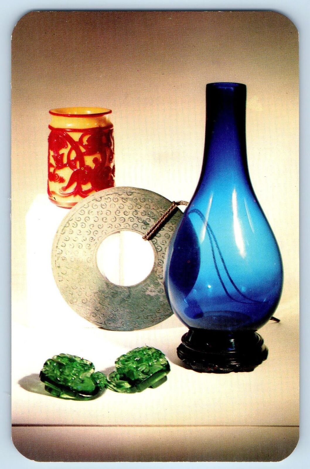 c1950\'s The Corning Museum Of Glass Chinese Glass View Corning New York Postcard