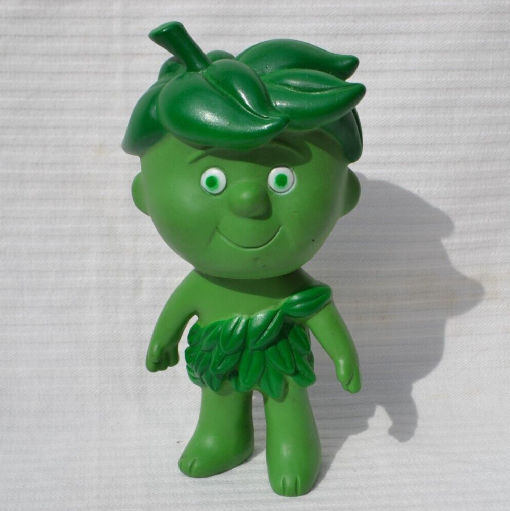 Little Green Sprout Jolly Green Giant Promo Advertising Vinyl Toy Character 6 in