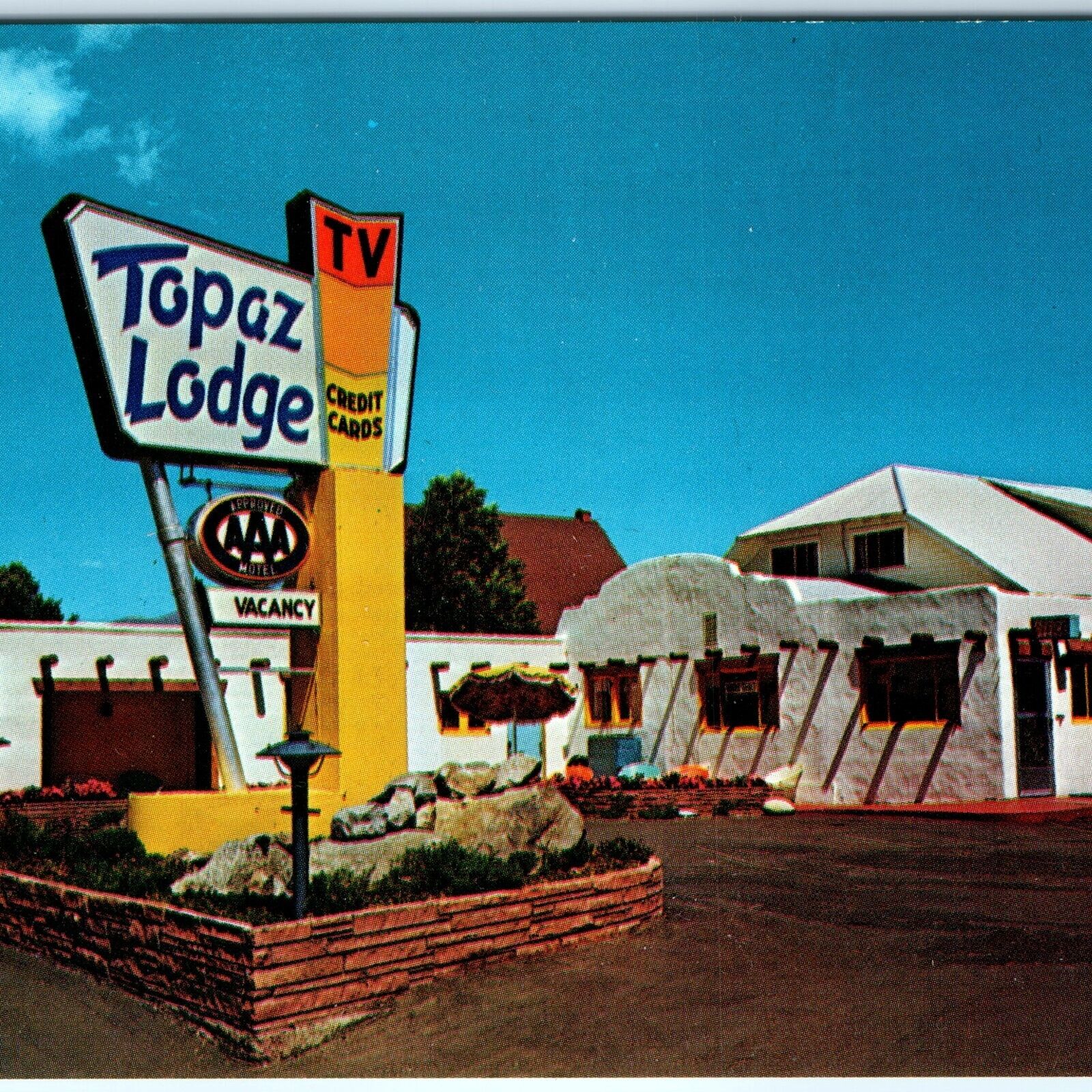 c1950s Buena Vista, CO Topaz Lodge Best Western Chrome Photo PC A152