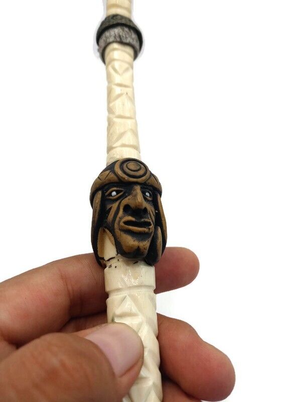 Shaman's Hand Carved Peruvian Tepi Inca Culture Spiritual Ritual