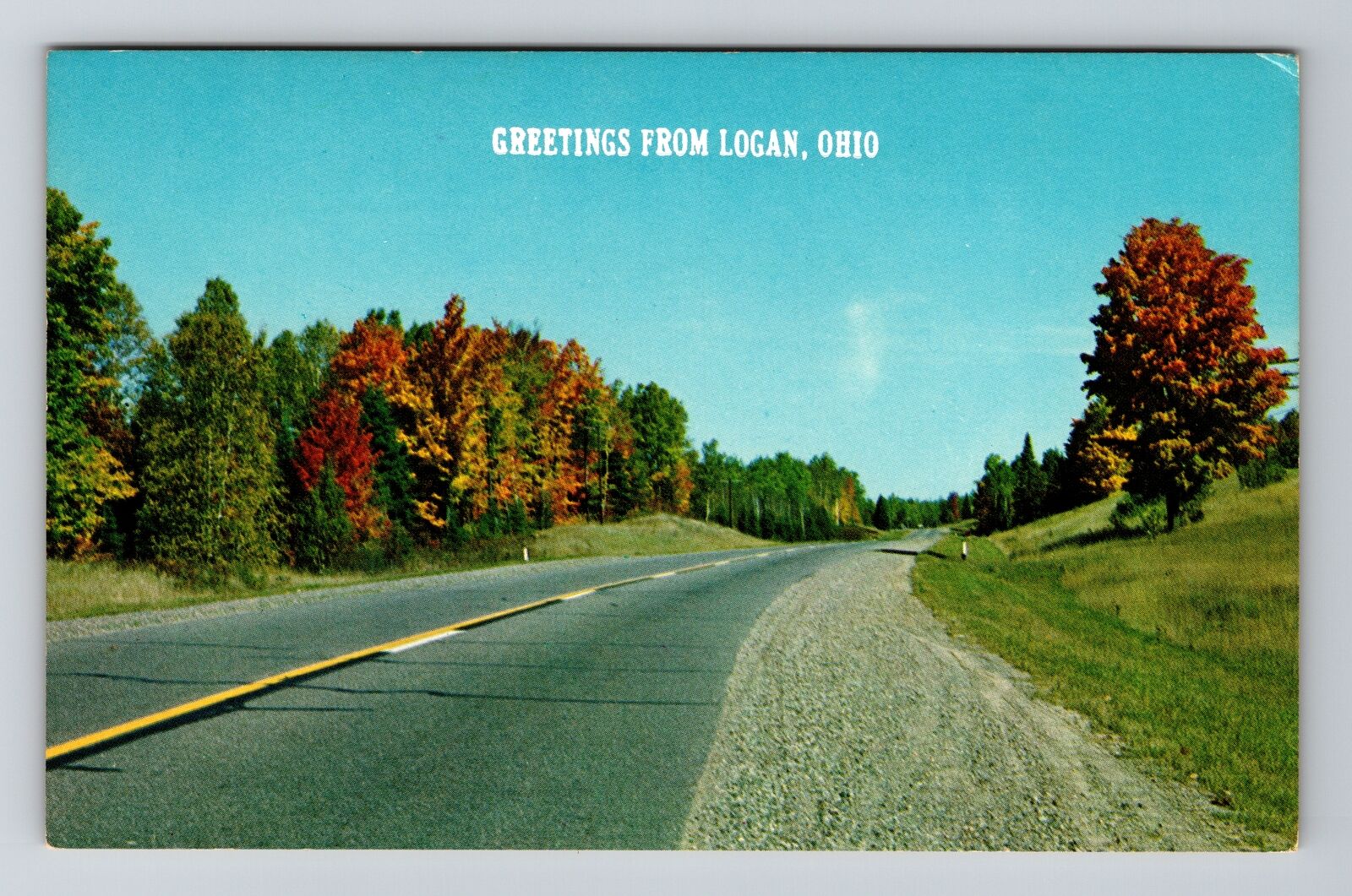 OH-Ohio, Scenic Greetings, Vintage Postcard