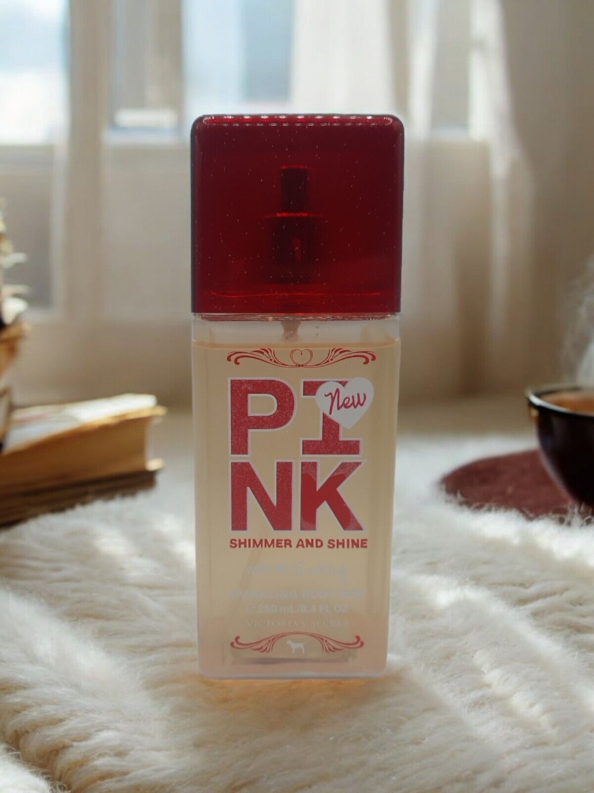 VICTORIA\'S SECRET PINK SHIMMER AND SHINE WARM & COZY BODY MIST 8.4 97% Full