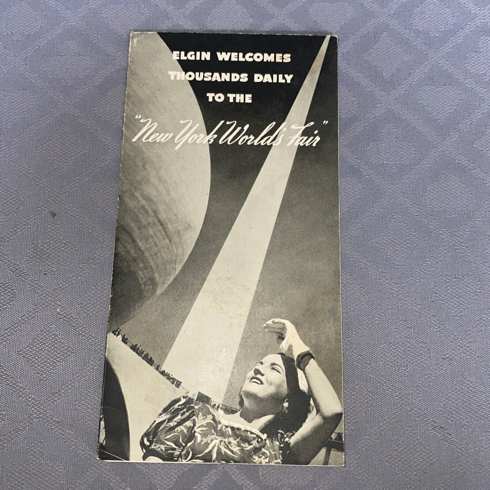 1939 New York World's Fair Elgin Watches Brochure