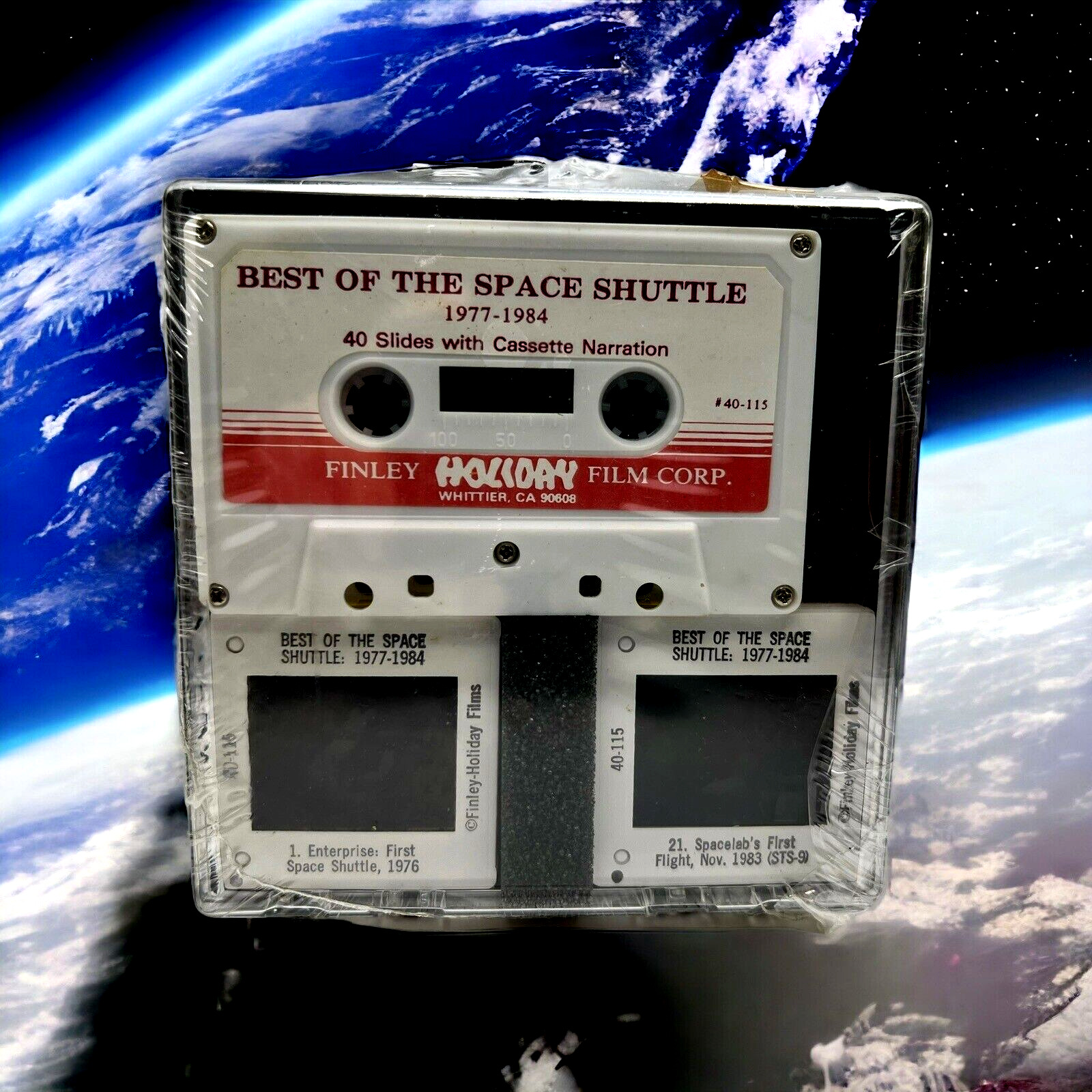 NASA BEST of the SPACE SHUTTLE 1977-1984 Cassette Tape Slides Narration SEALED