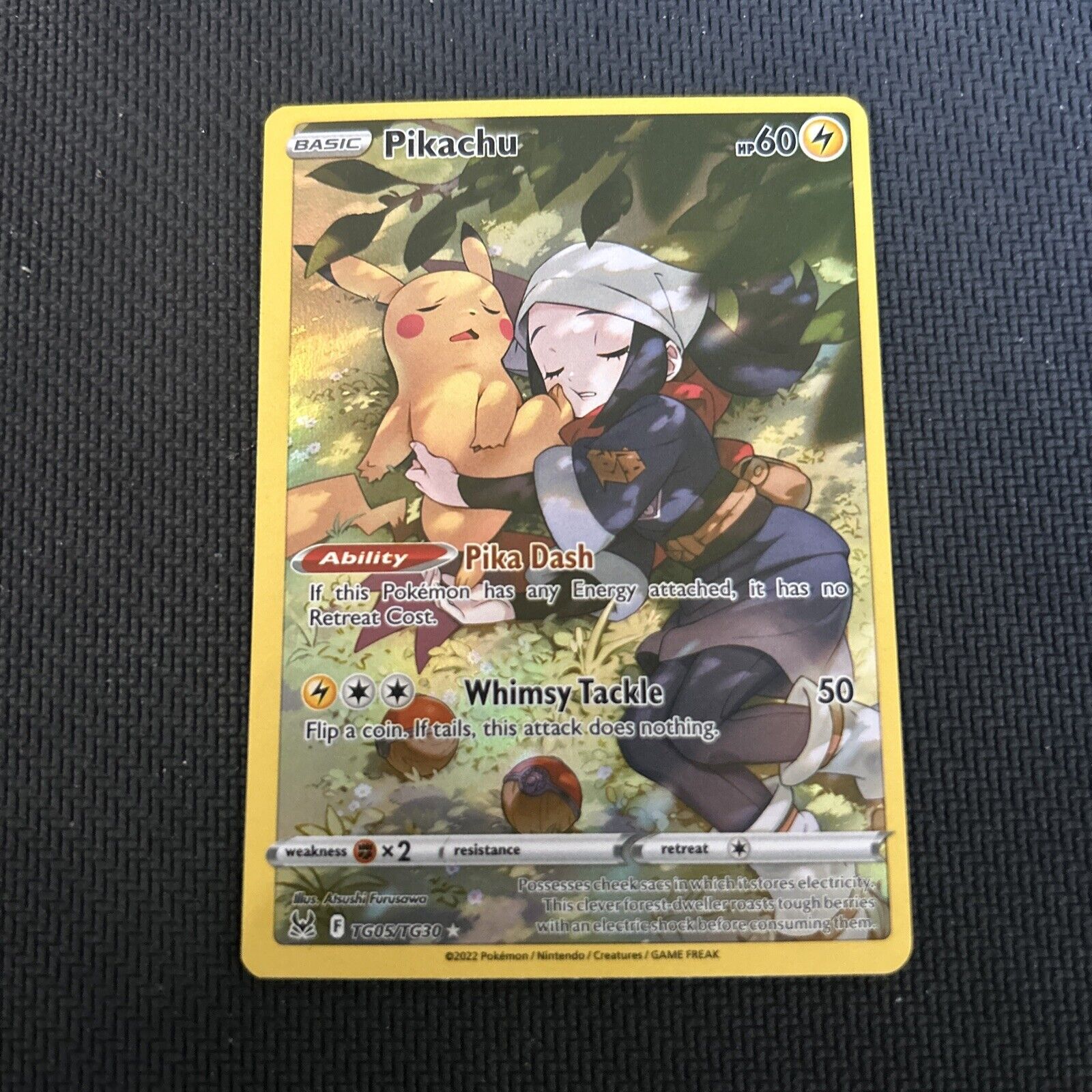 Pokémon TCG Pikachu Lost Origin Trainer Gallery TG05/TG30 Holo Ultra Rare