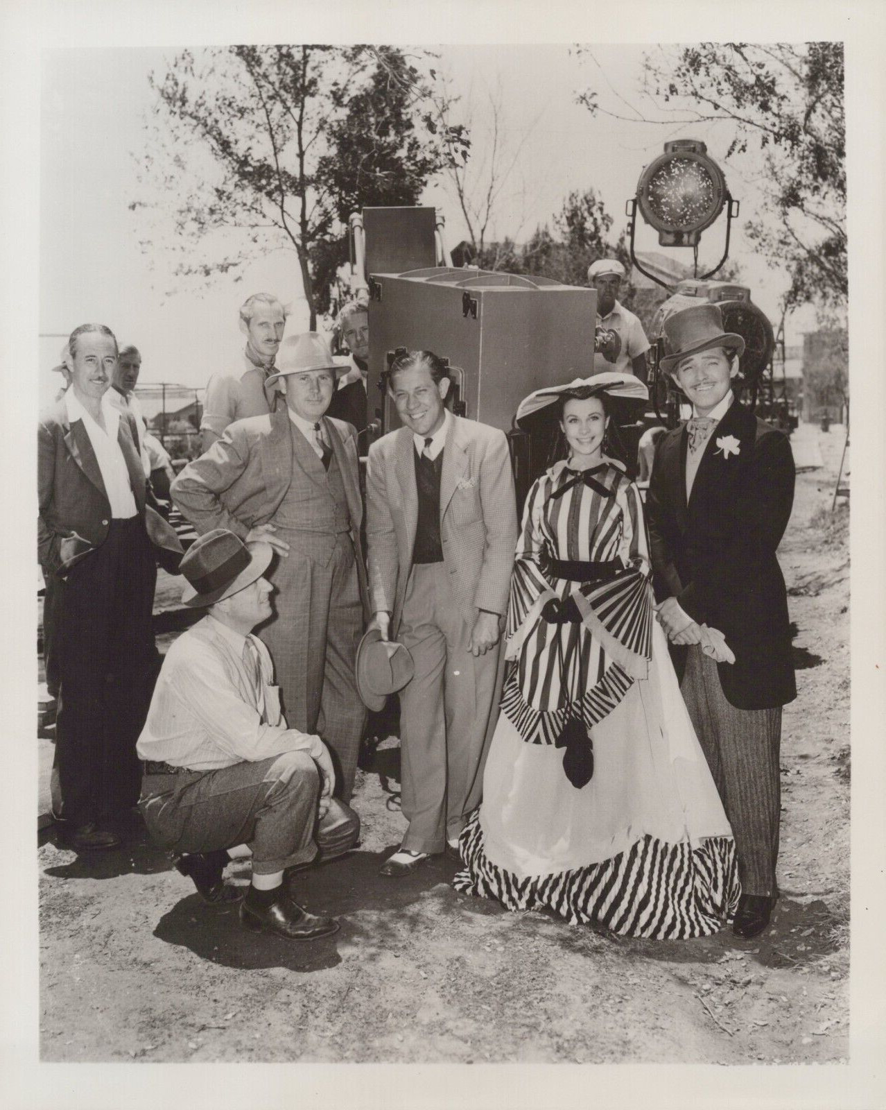 HOLLYWOOD BEAUTY VIVIEN LEIGH BEHIND SCENES GONE WIND PORTRAIT 1950s Photo C22