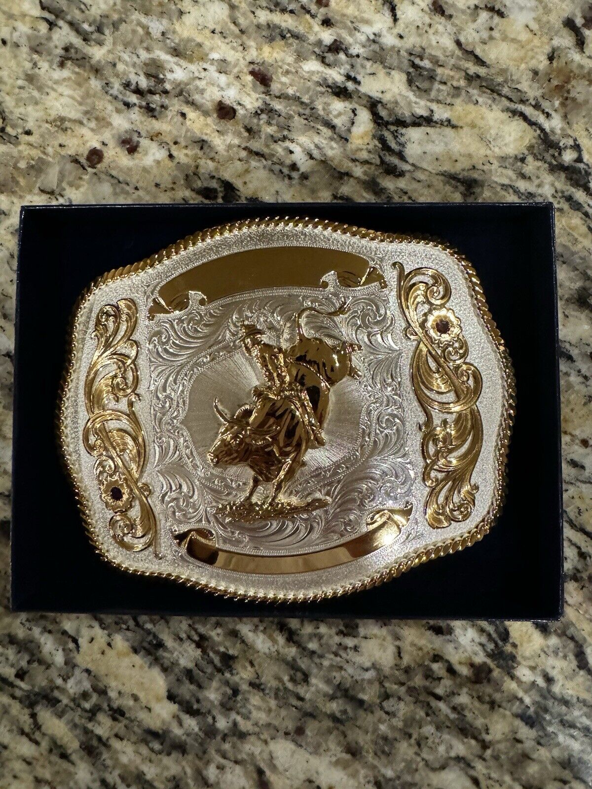Montana Silversmith Bull Rider Belt Buckle
