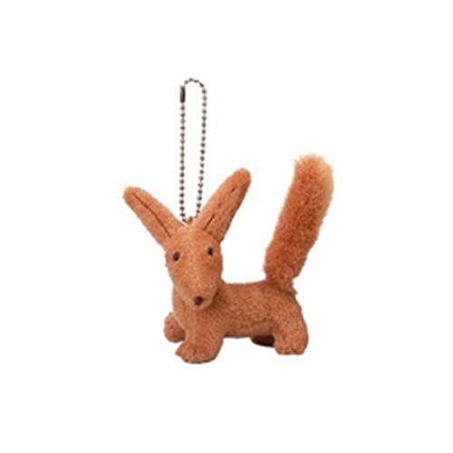 Sekiguchi The Little Prince Fox Keychain Plush Toy stuffed 10x6cm