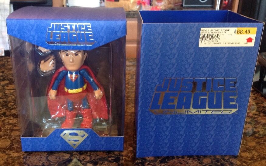 Superman Justice League Unlimited Figurine#007Herocross-NEW Authentic US Release