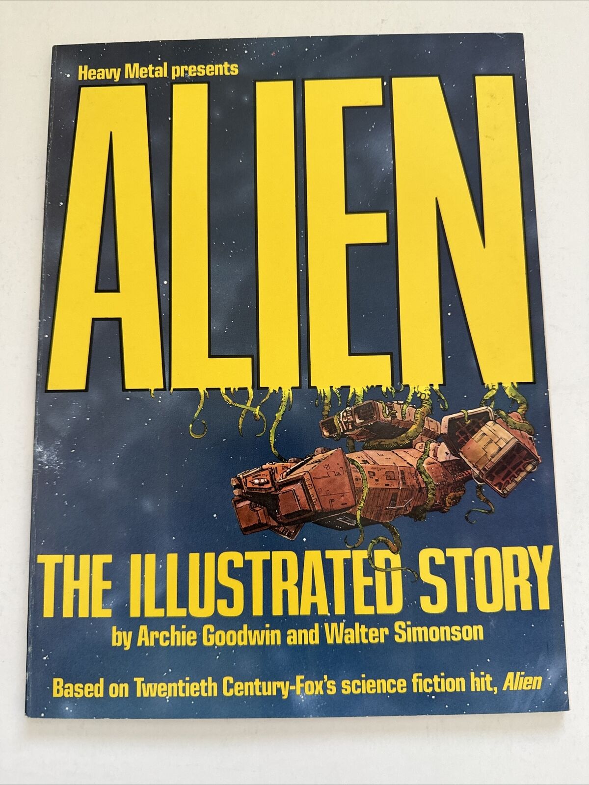 Heavy Metal presents Alien The Illustrated Story Graphic novel - 1st print