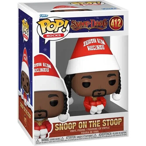 Funko POP Rocks- Snoop Dogg Snoop On The Stoop Figure #412 + Protector
