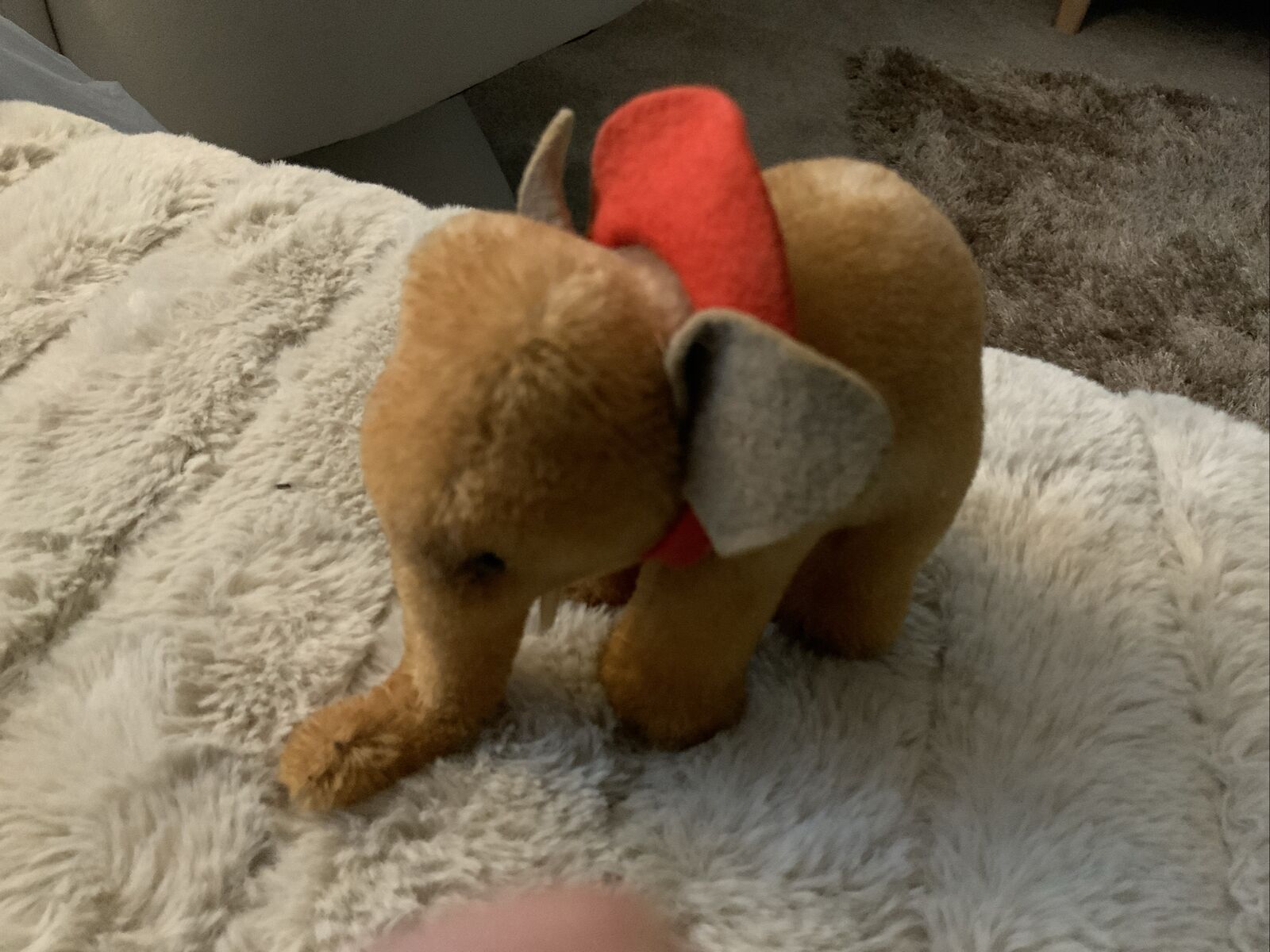 VTG  Elephant By Steiff Pre Owed In Excellent Condition , 1960’s Original