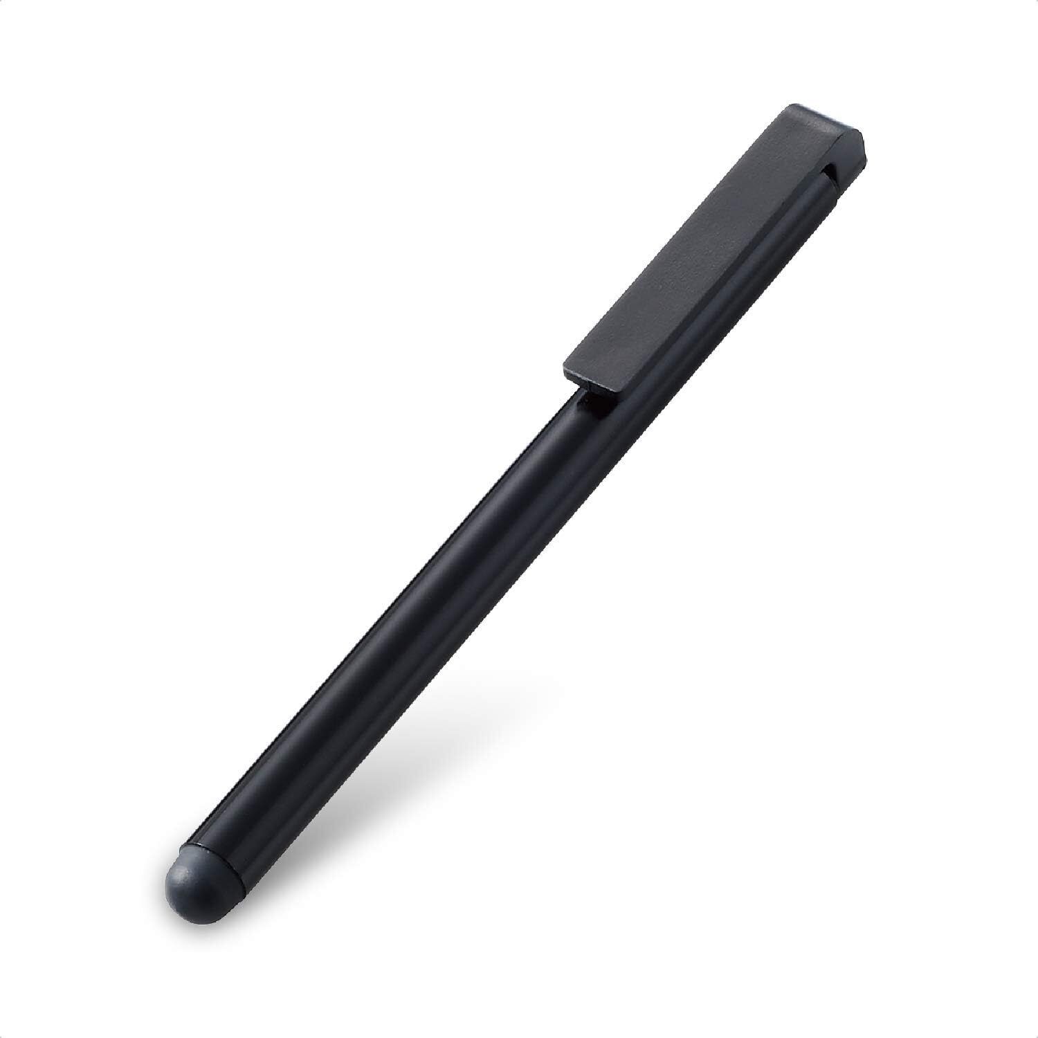 ELECOM Touch Pen Stylus Pen [Standard Silicon Type] iPhone/iPad/Android Bla