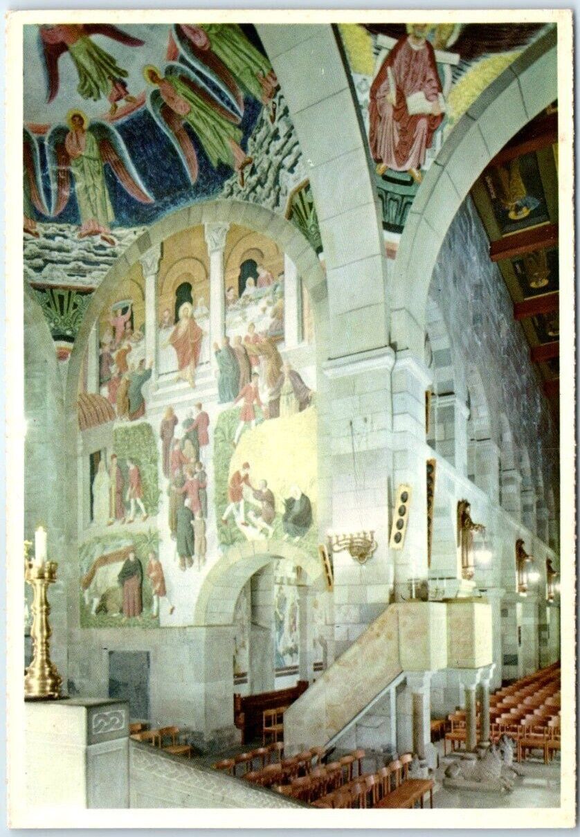 The Pulpit and Joakim Skovgaard\'s Fresco, Viborg Cathedral - Viborg, Denmark