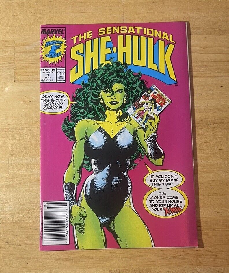 The Sensational She-Hulk #1 Marvel Comic 1989